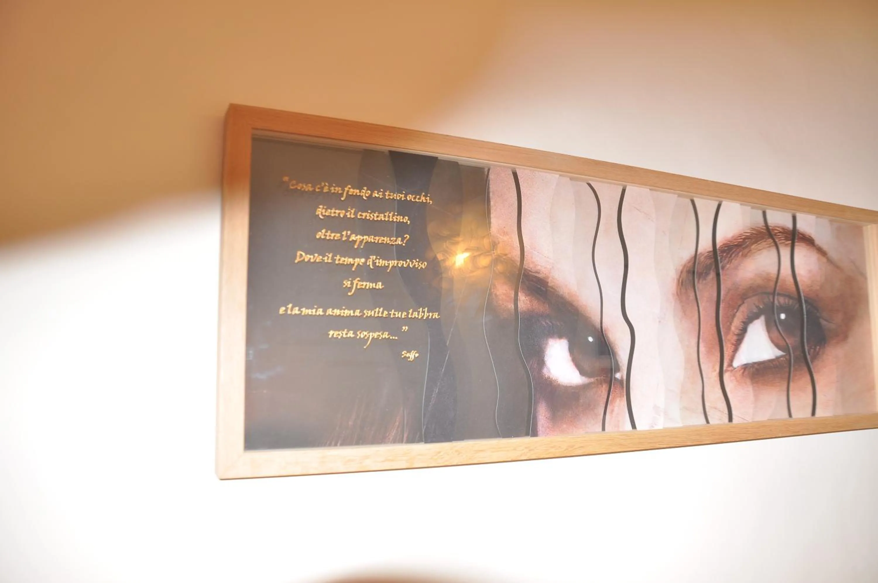 Decorative detail in B&B Al Canto del Cavour