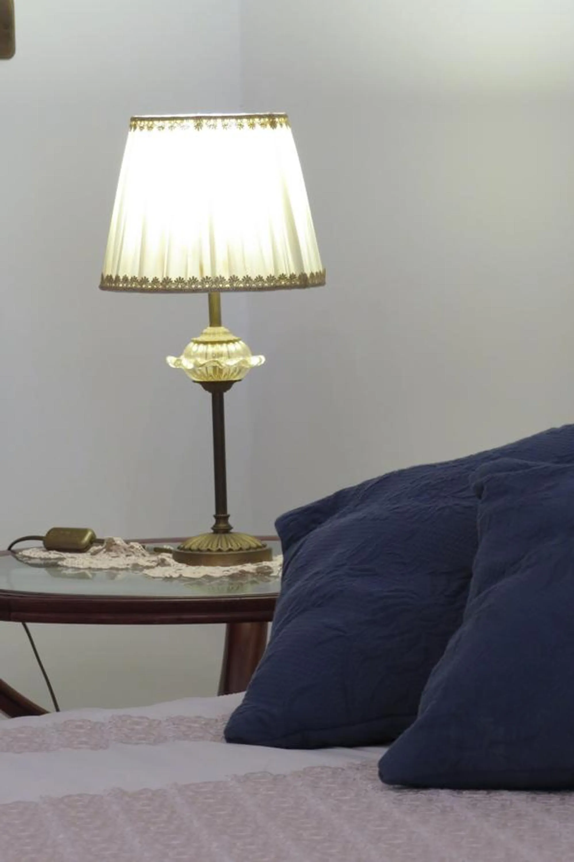 Decorative detail, Bed in Palazzo Rodio