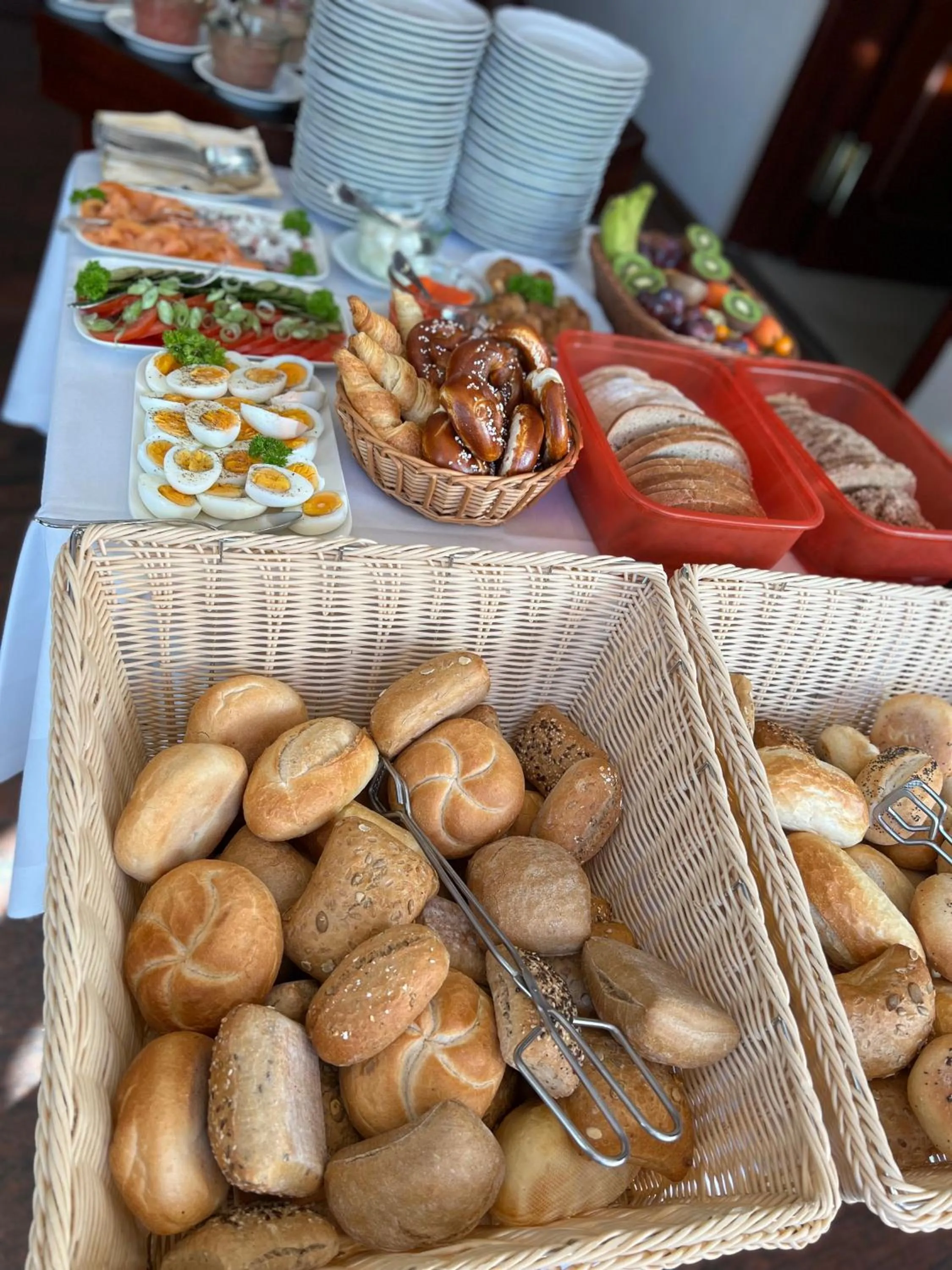 Breakfast in Hotel Poseidon