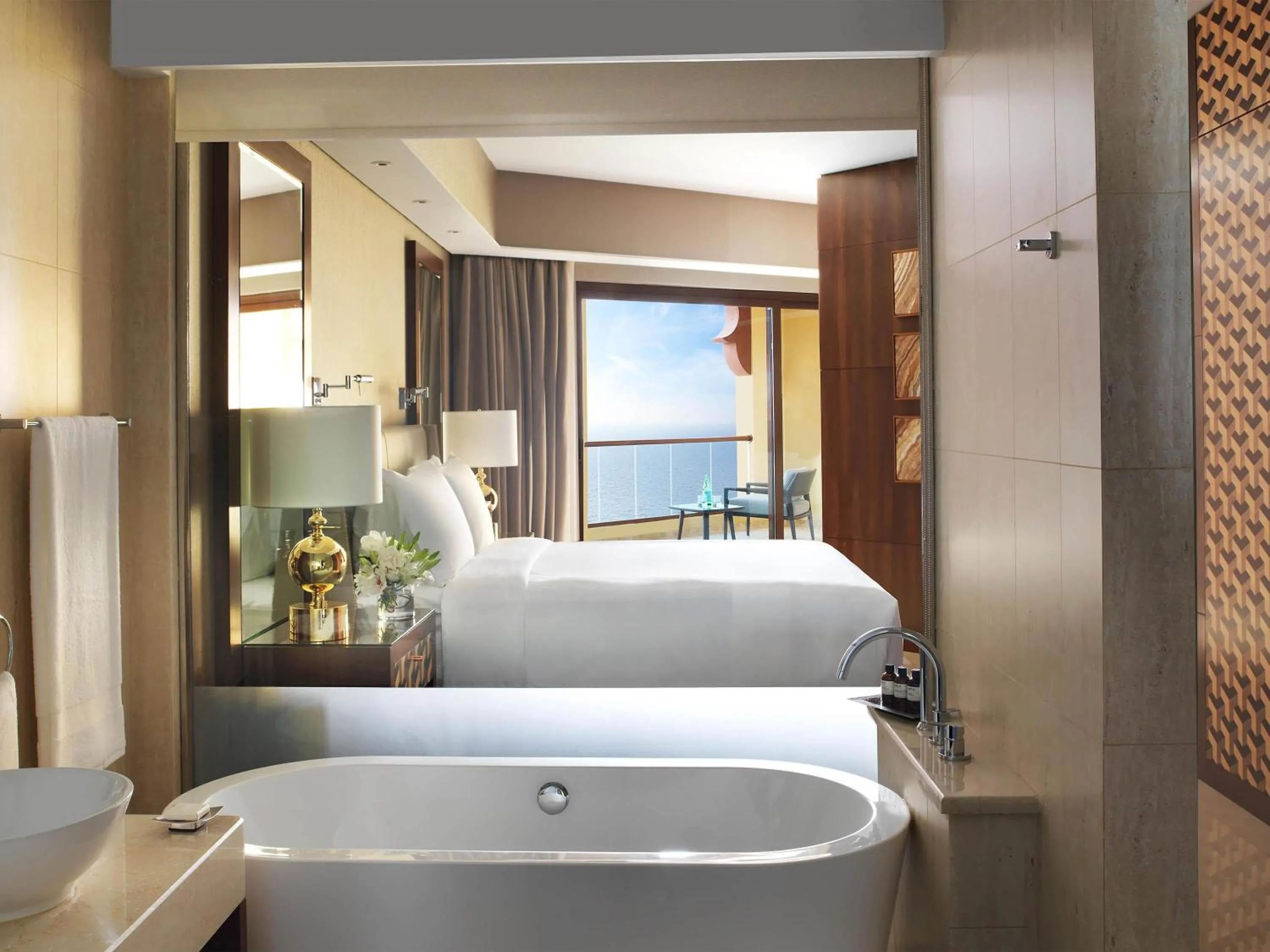 Photo of the whole room, Bed in Fairmont Ajman