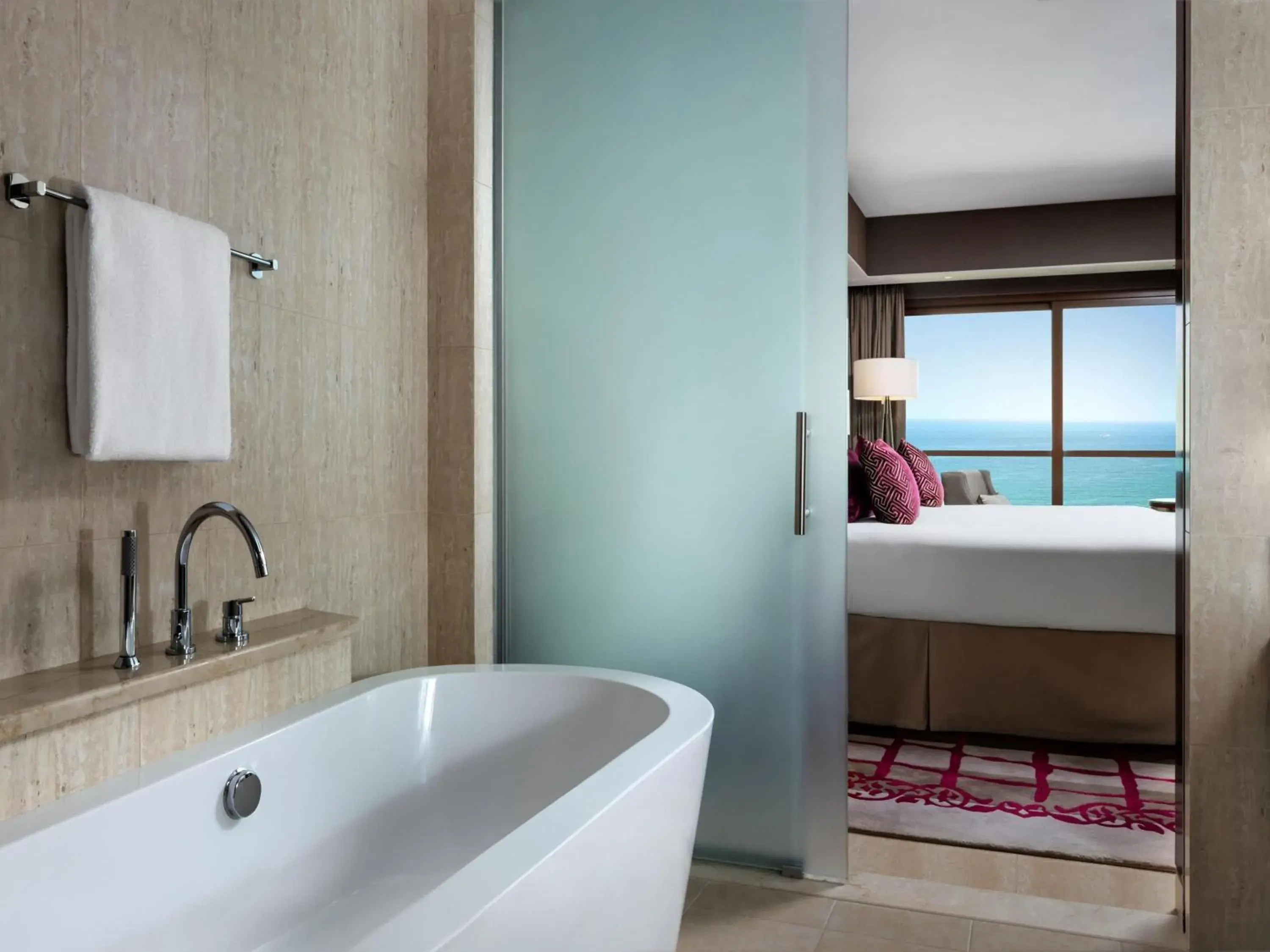 Bedroom in Fairmont Ajman Bedroom in Fairmont Ajman