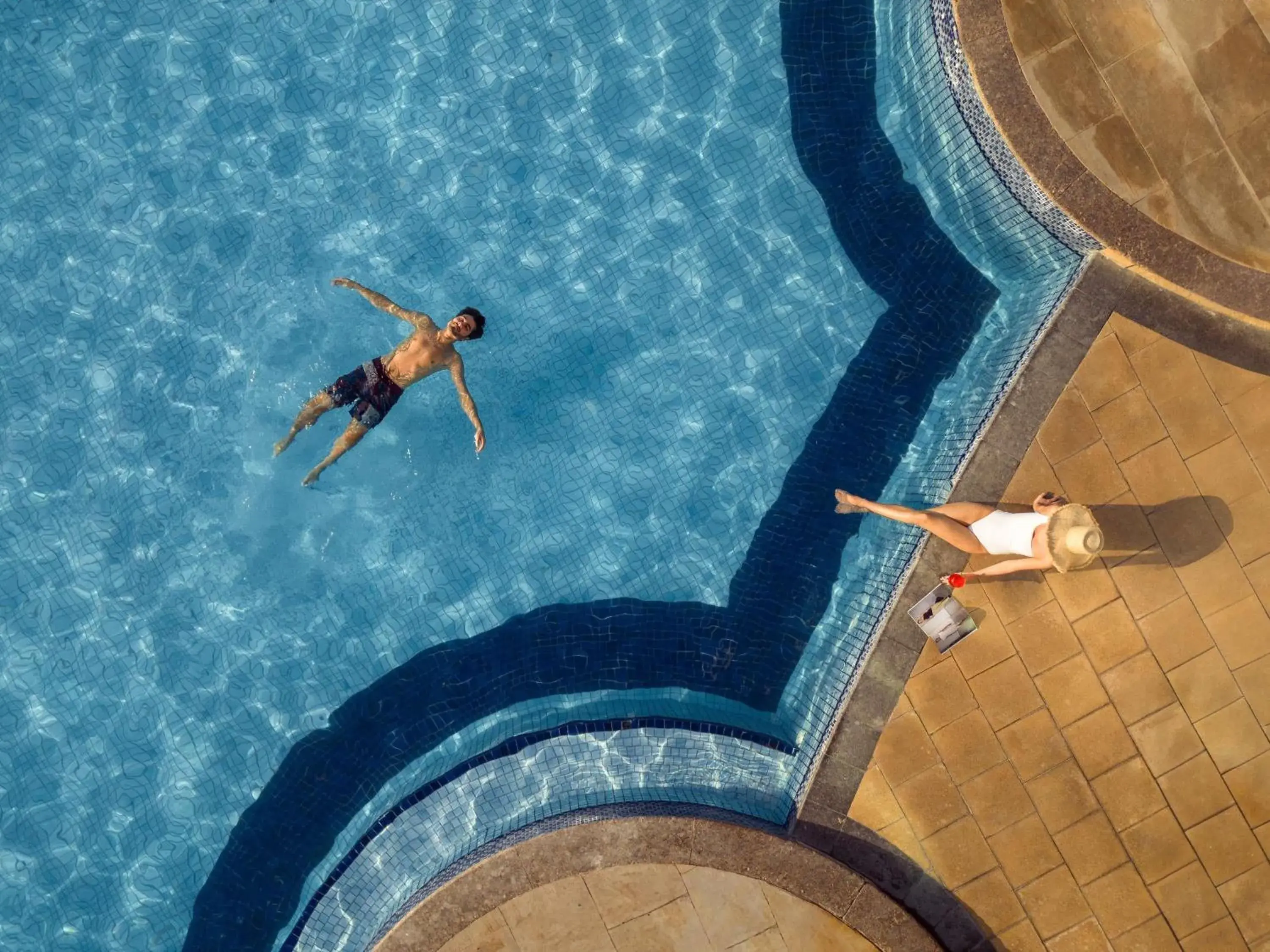 Pool view in Fairmont Ajman Pool view in Fairmont Ajman