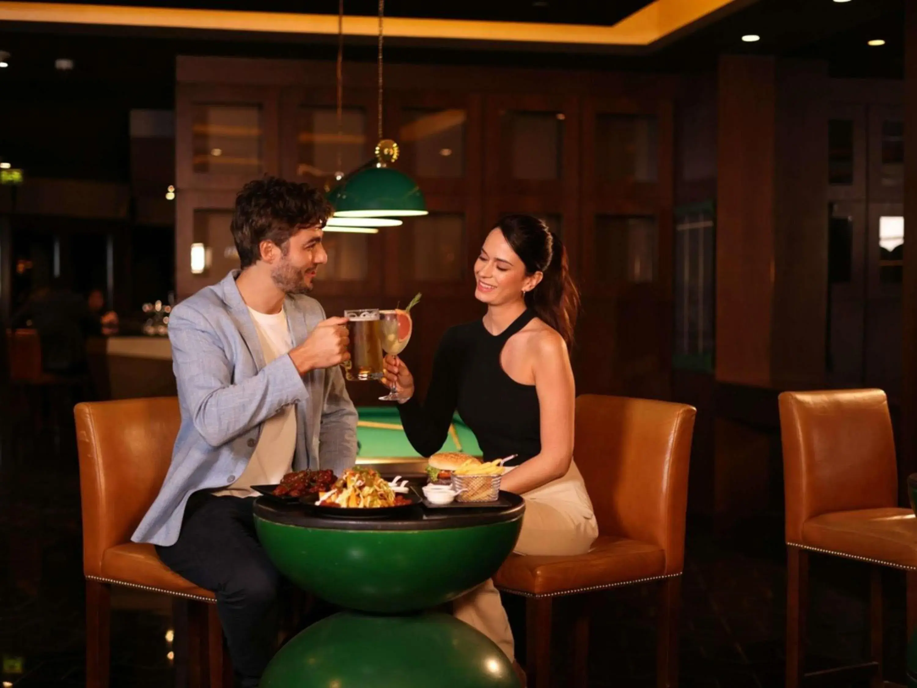 Lounge or bar in Fairmont Ajman Lounge or bar in Fairmont Ajman