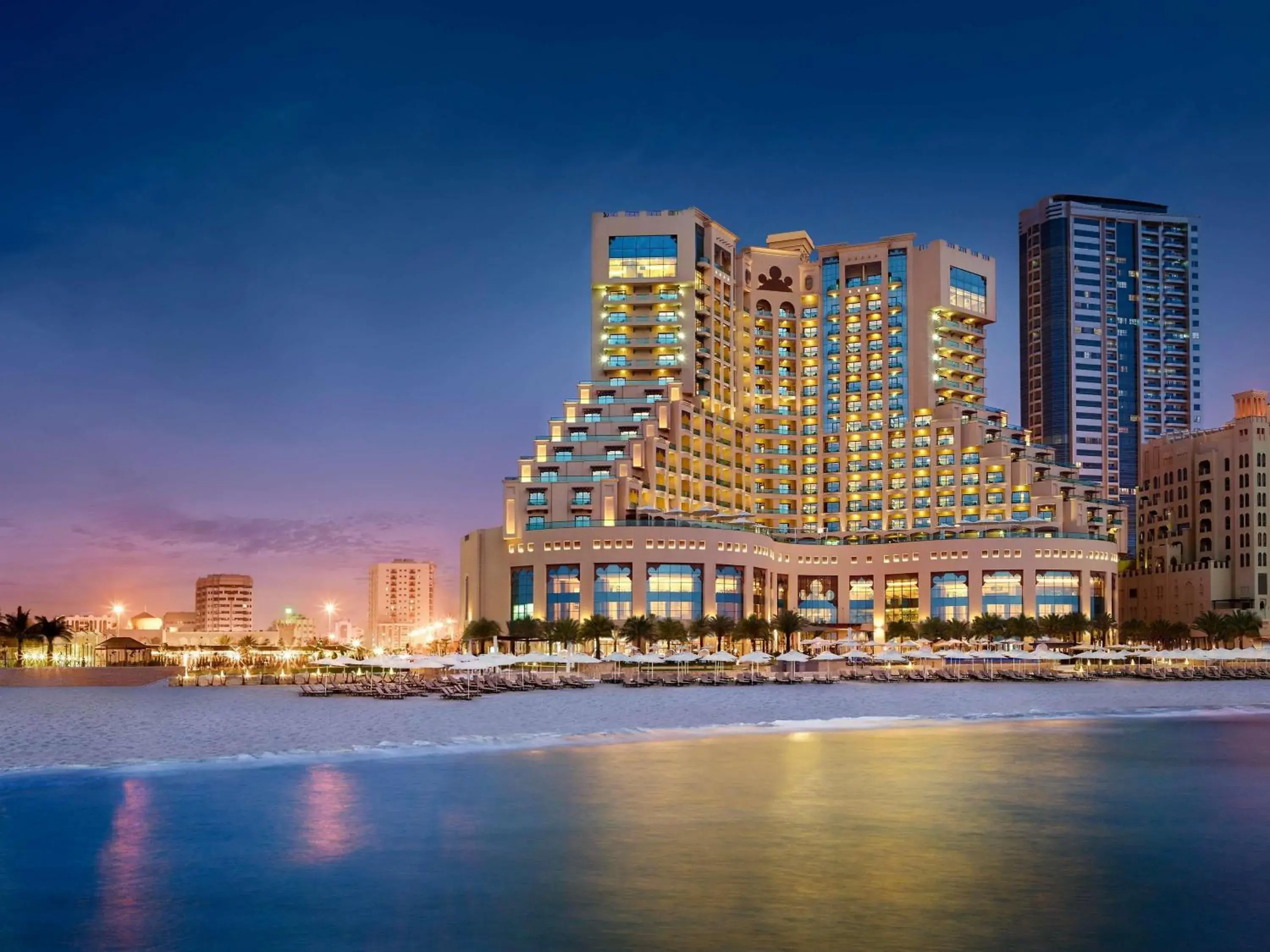 Property building in Fairmont Ajman Property building in Fairmont Ajman