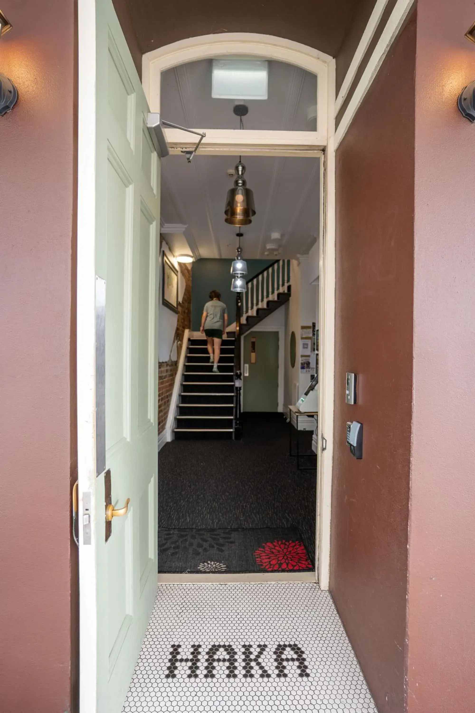 Facade/entrance in Haka House Auckland K'Road Facade/entrance in Haka House Auckland K'Road