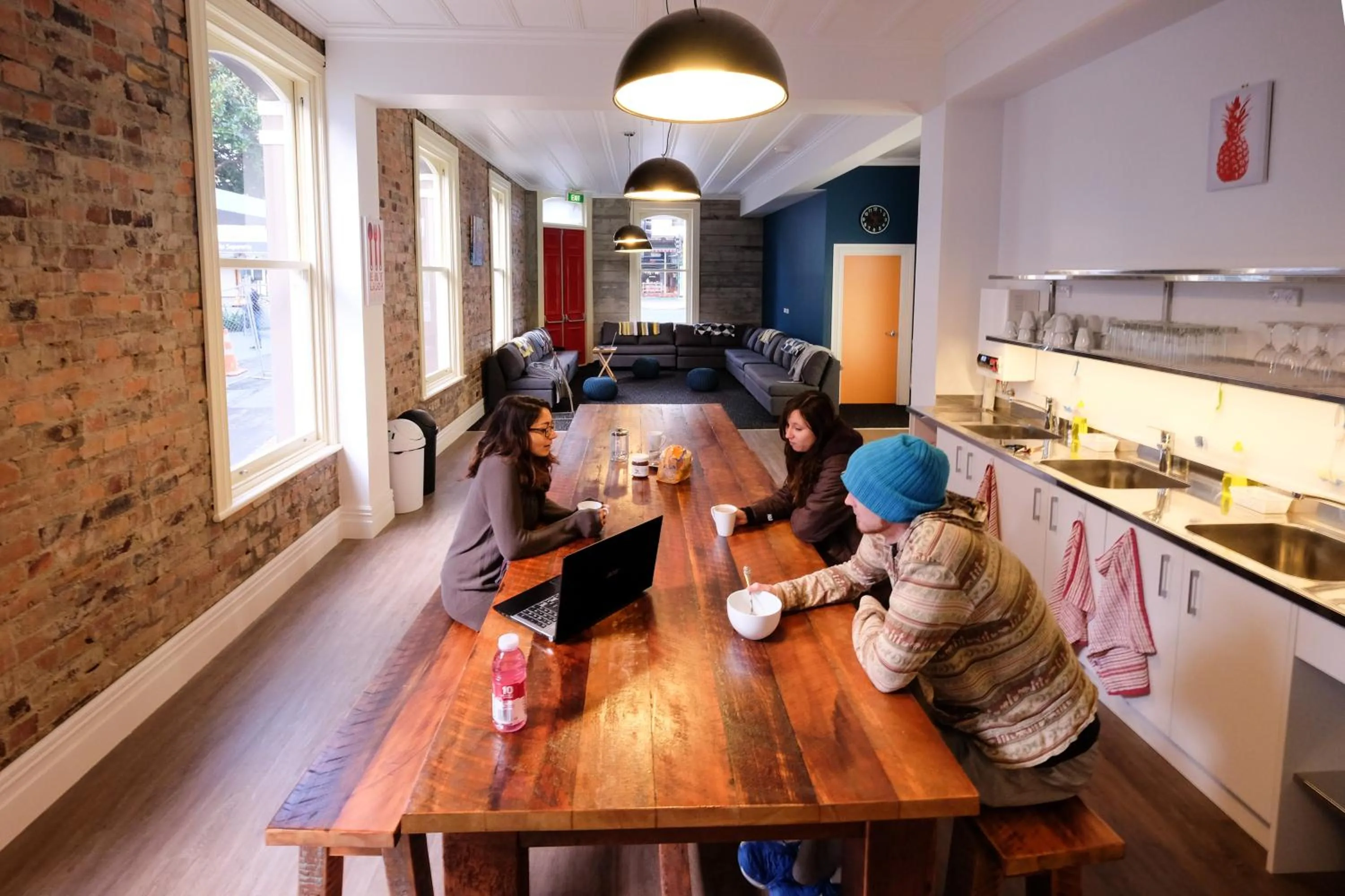 People in Haka House Auckland K'Road