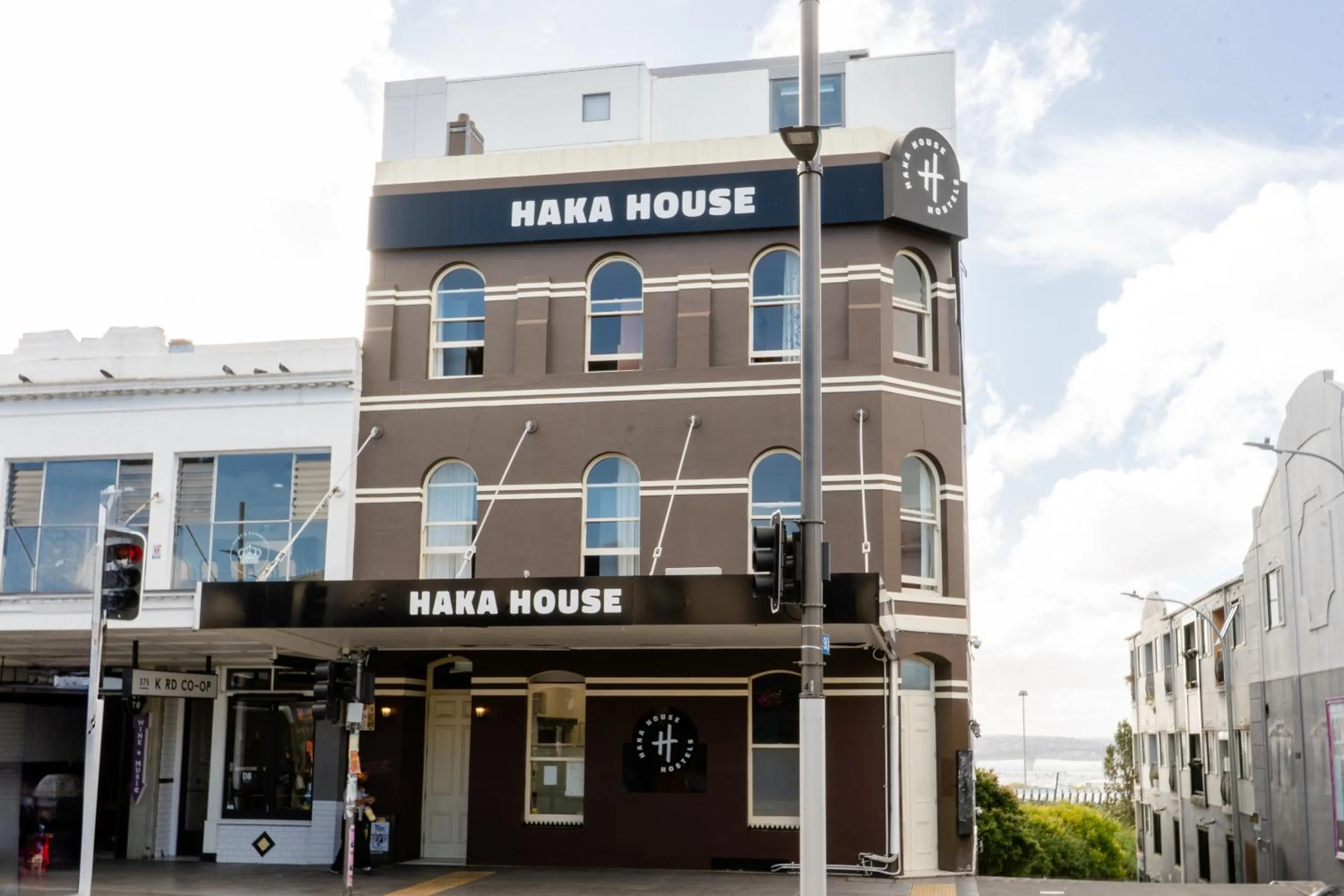 Property building in Haka House Auckland K'Road