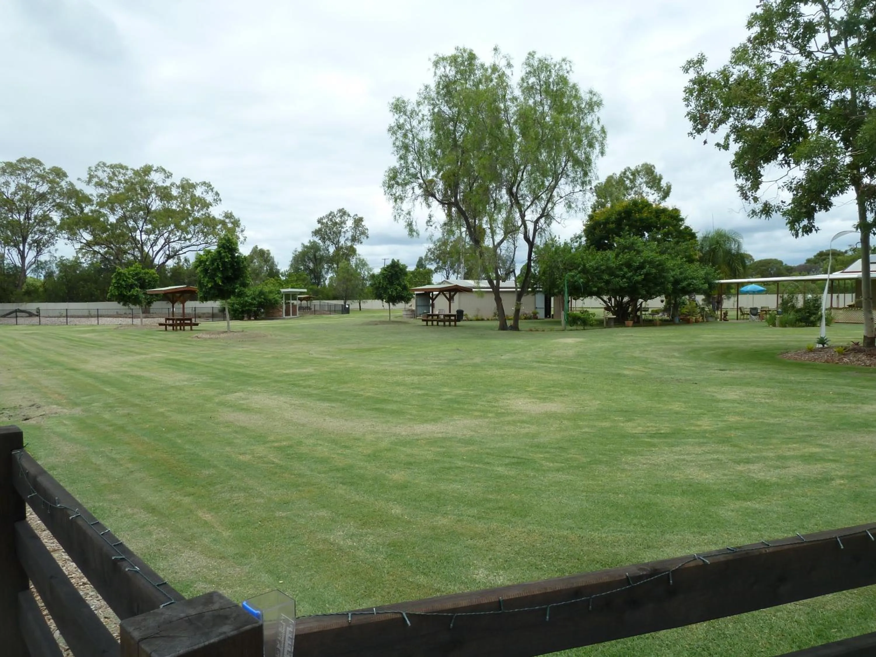 Garden in Chinchilla Tourist Park