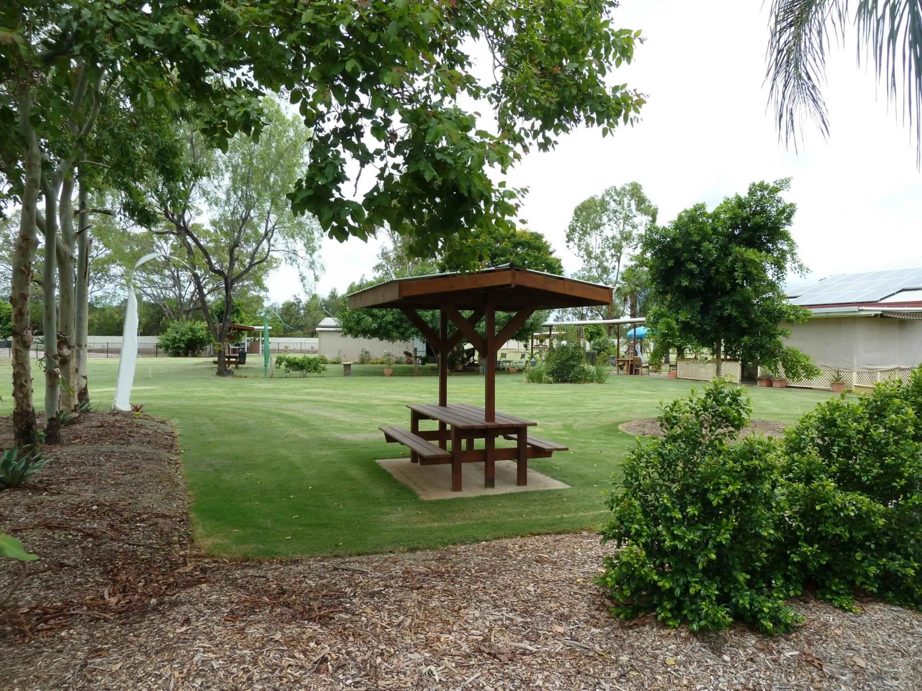 Garden in Chinchilla Tourist Park