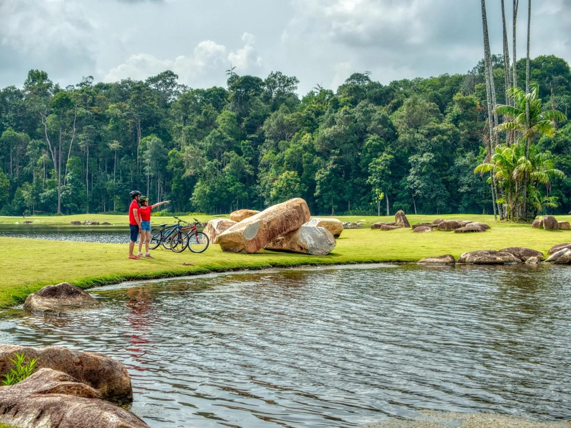 Natural landscape in Grand Lagoi Hotel Bintan