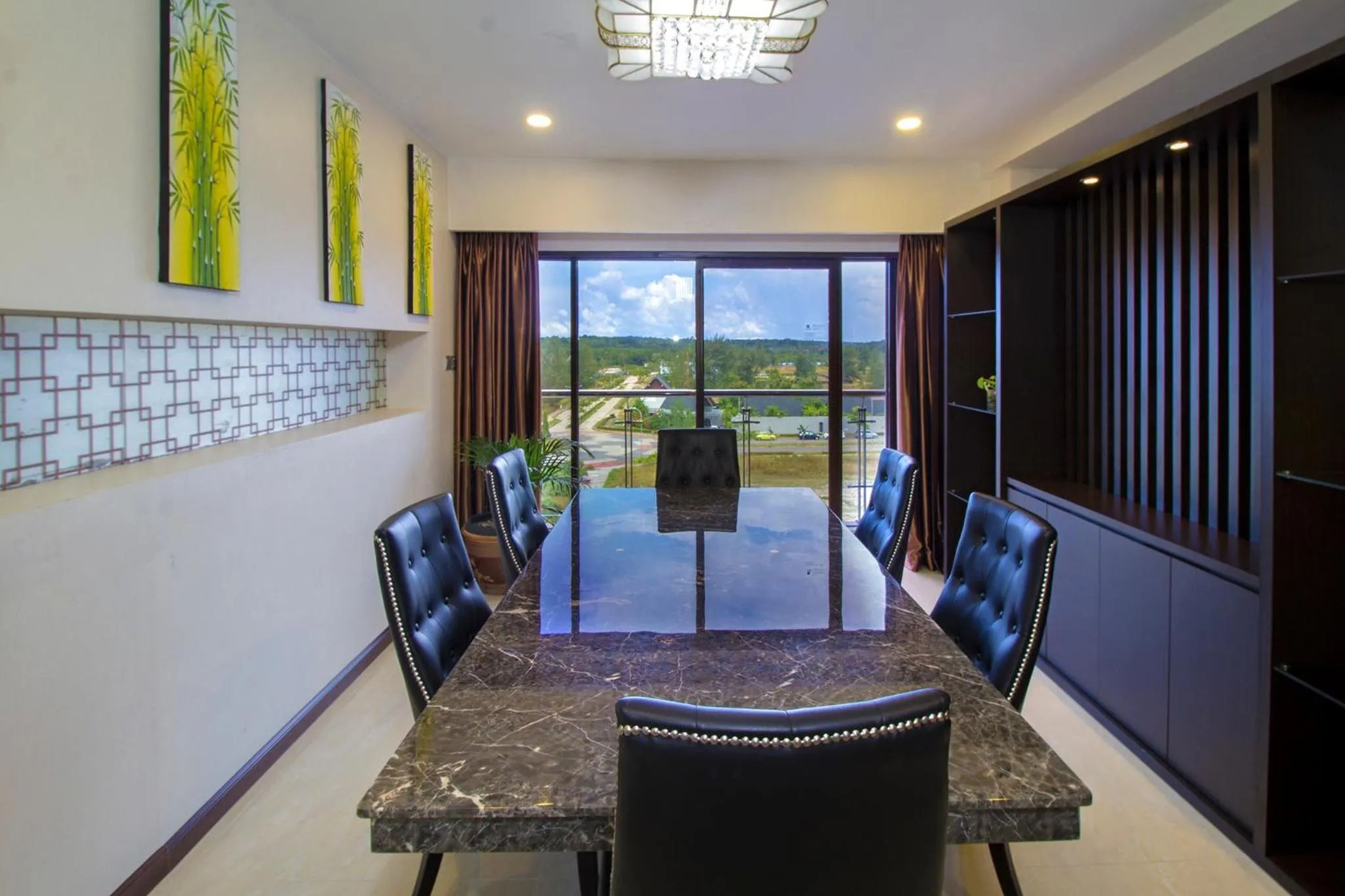 Seating area in Grand Lagoi Hotel Bintan