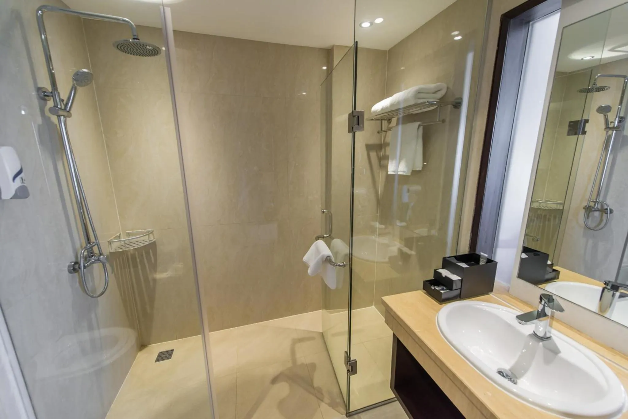 Shower in Grand Lagoi Hotel Bintan