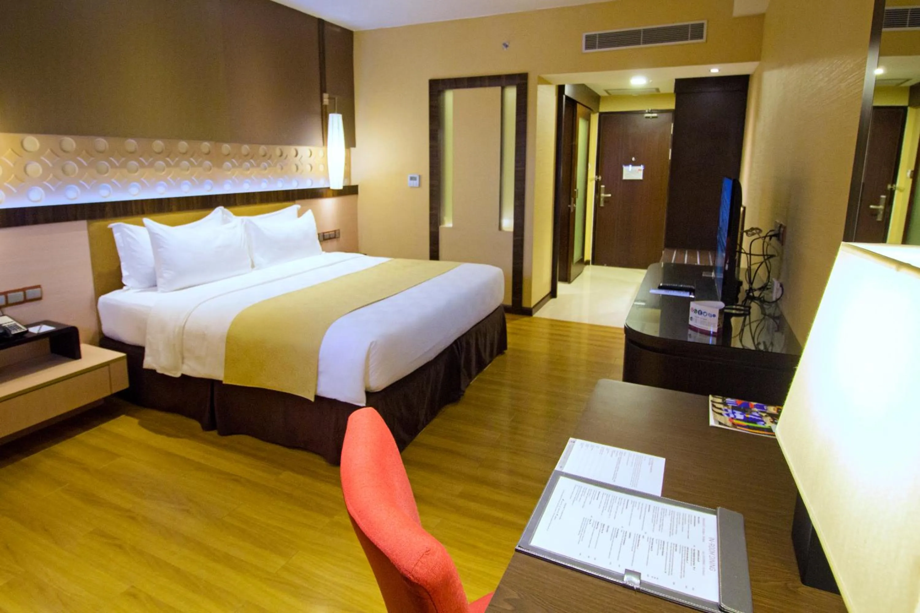 Bed in Grand Lagoi Hotel Bintan