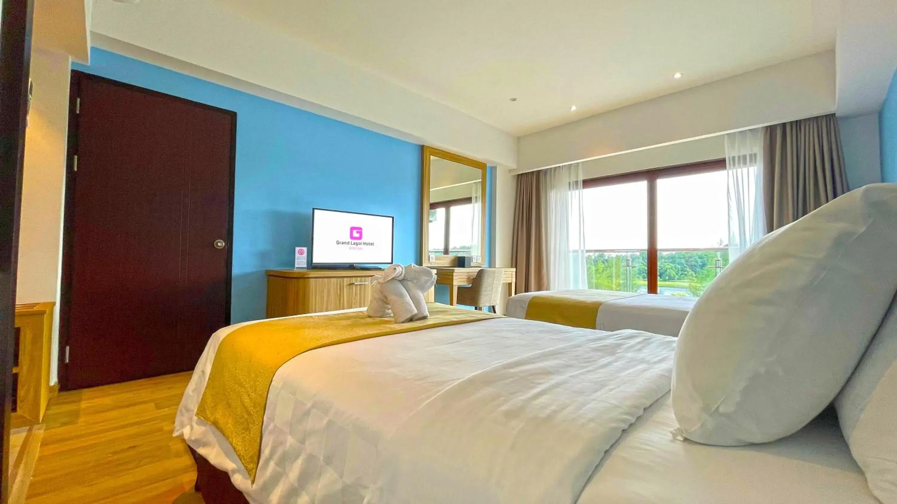 Bed in Grand Lagoi Hotel Bintan Bed in Grand Lagoi Hotel Bintan