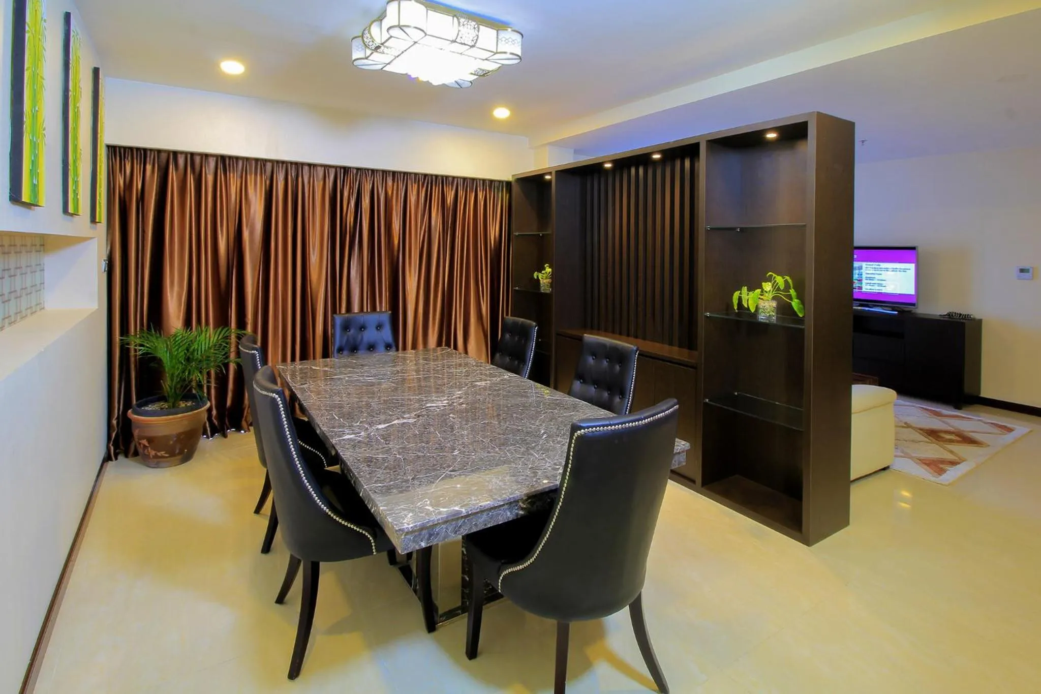 Dining area in Grand Lagoi Hotel Bintan