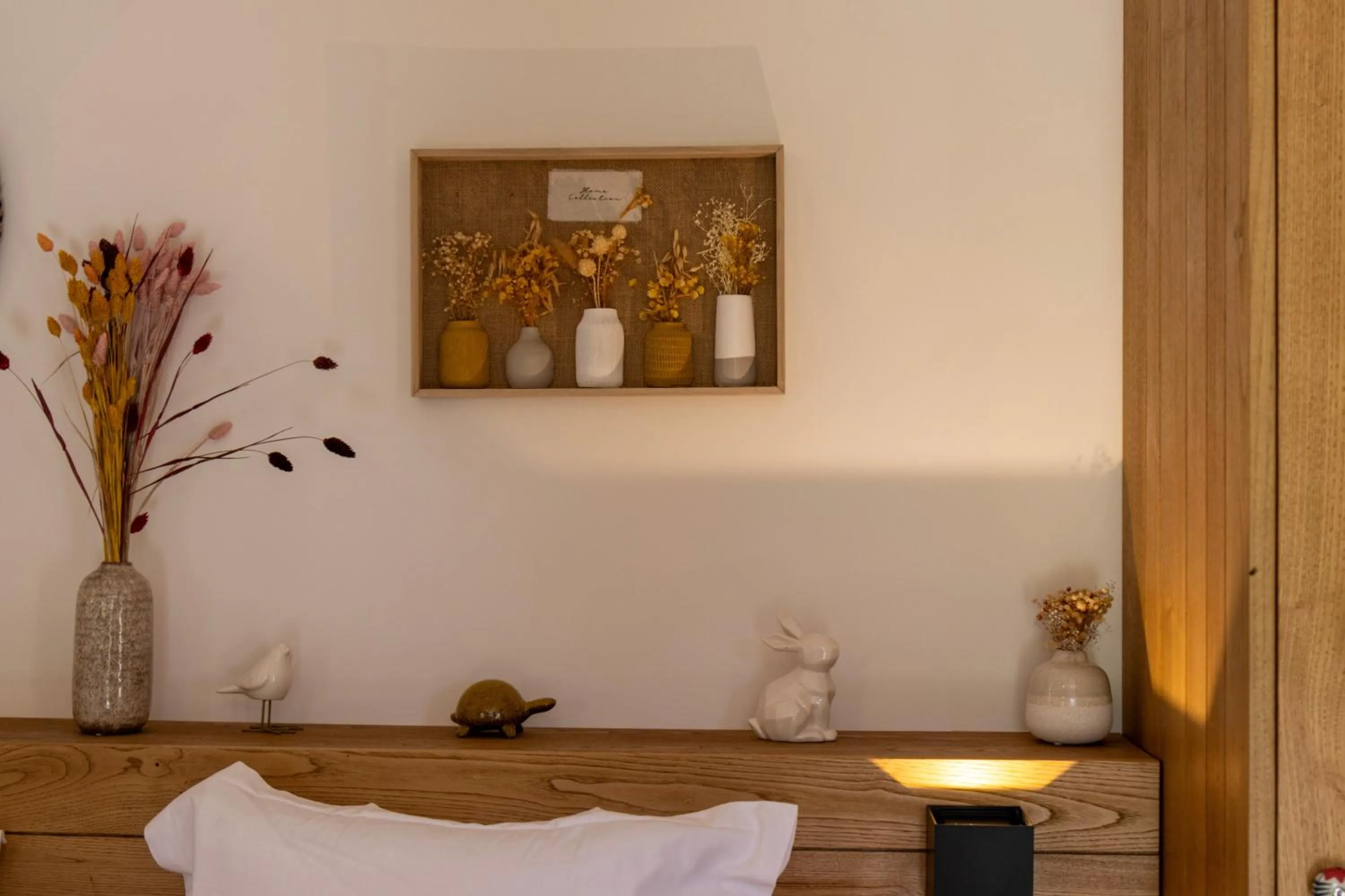 Decorative detail in Domaine Pozzo di Mastri hôtel & spa