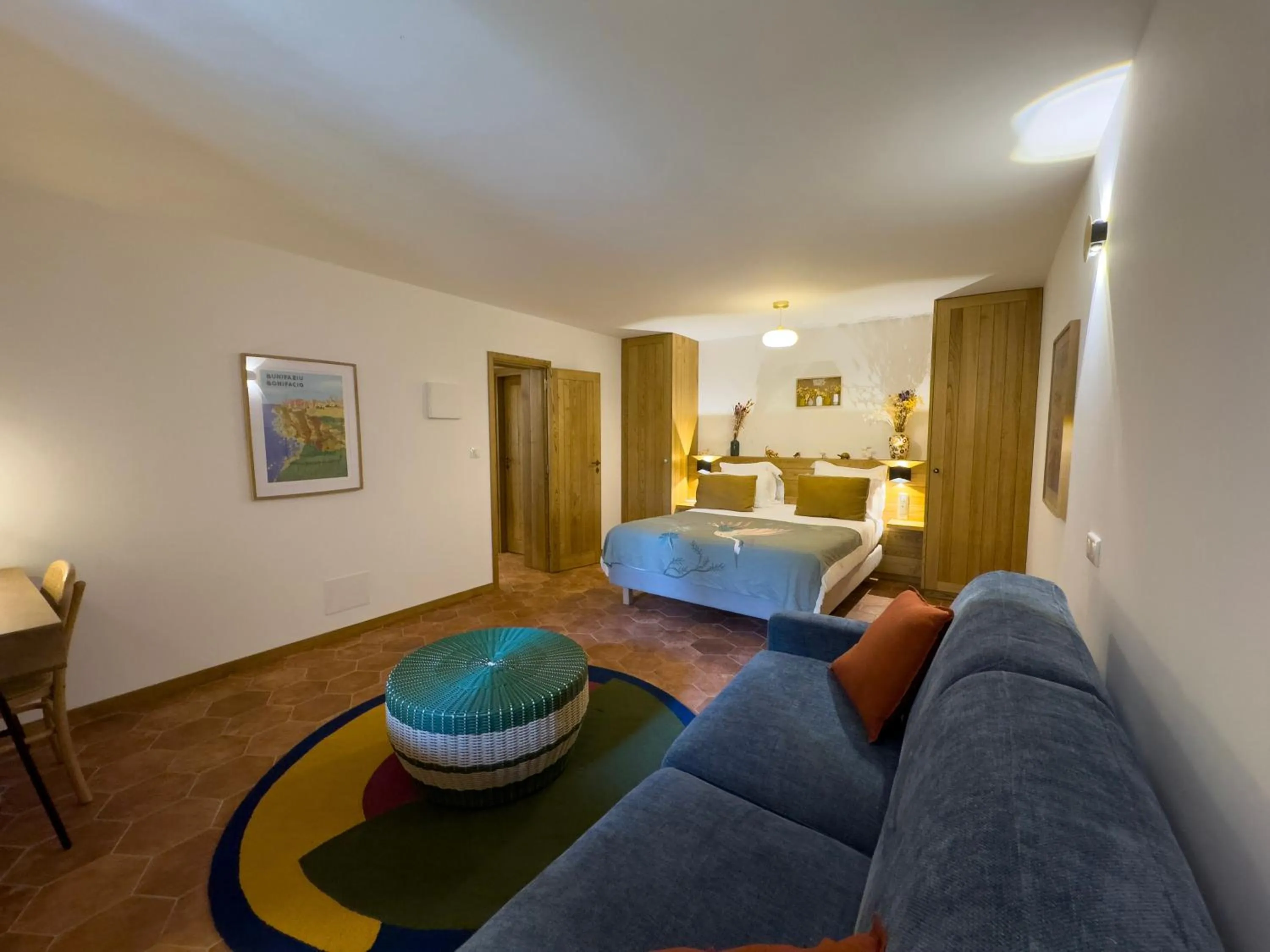 Bed in Domaine Pozzo di Mastri hôtel & spa