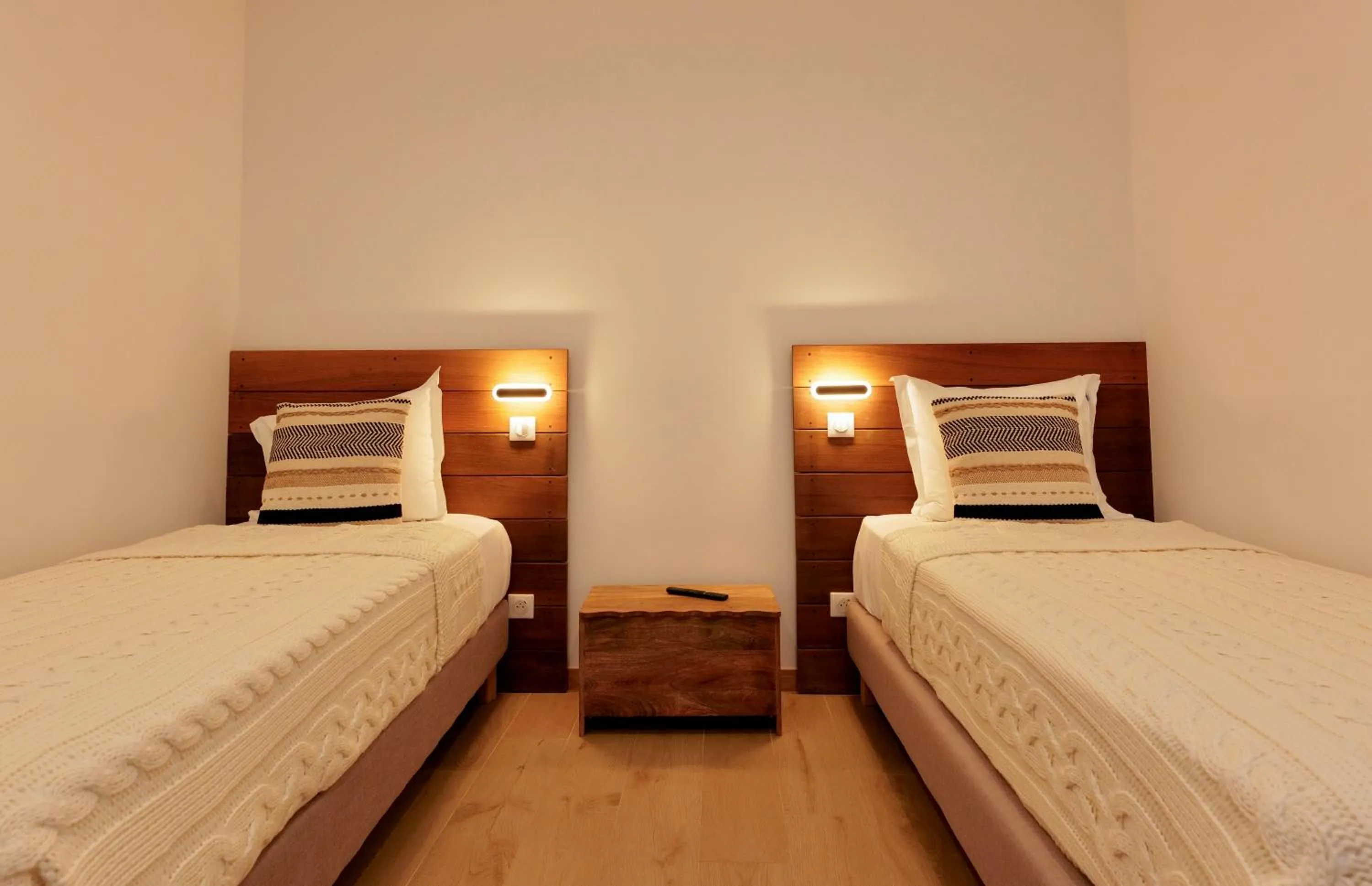 Bed in Domaine Pozzo di Mastri hôtel & spa