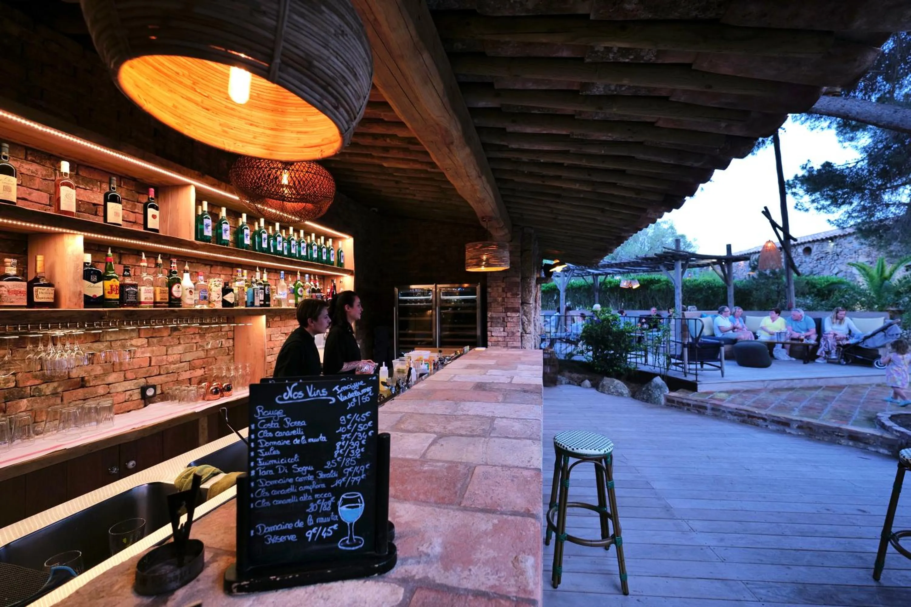 Balcony/Terrace in Domaine Pozzo di Mastri hôtel & spa