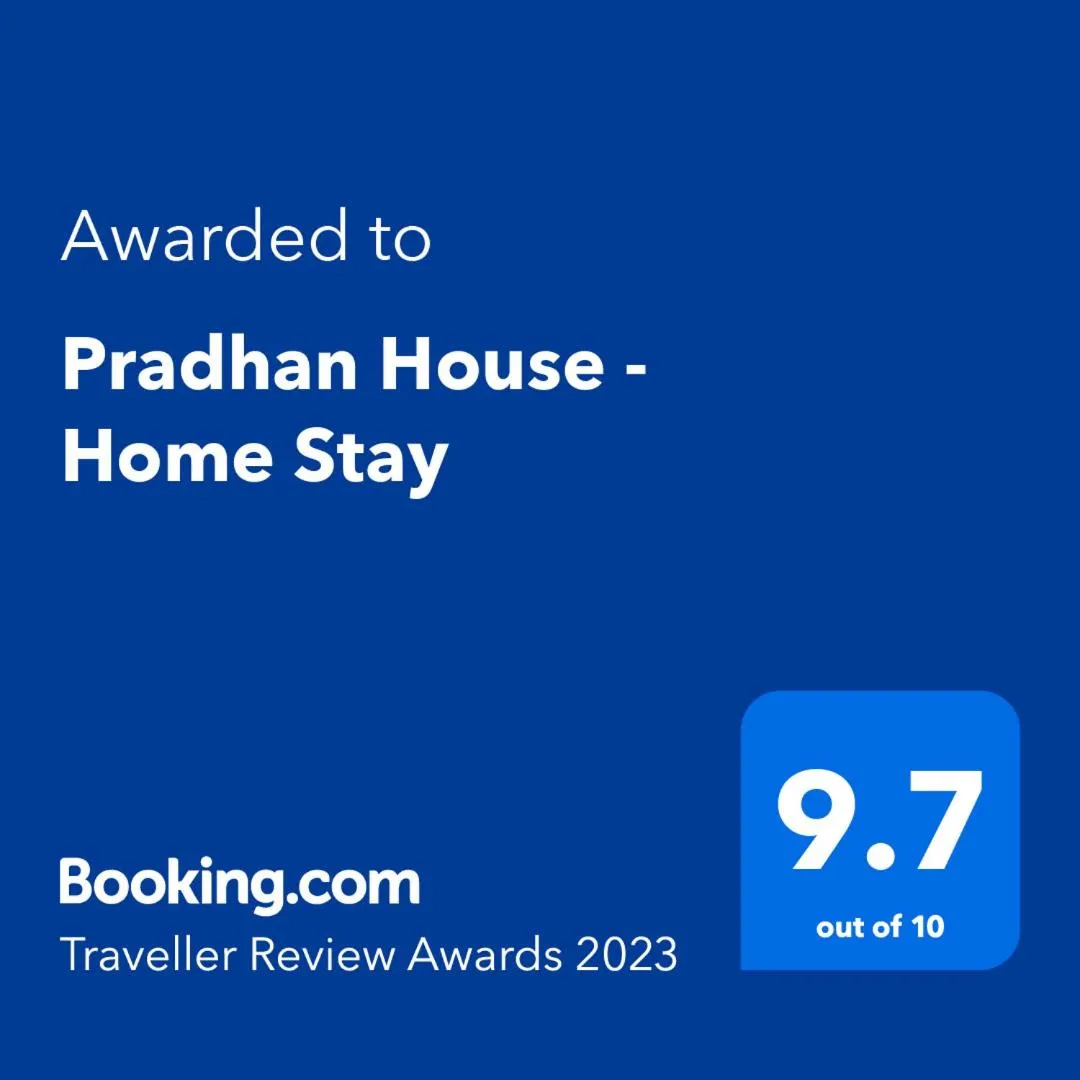 Certificate/Award in Pradhan House - Home Stay with Garden