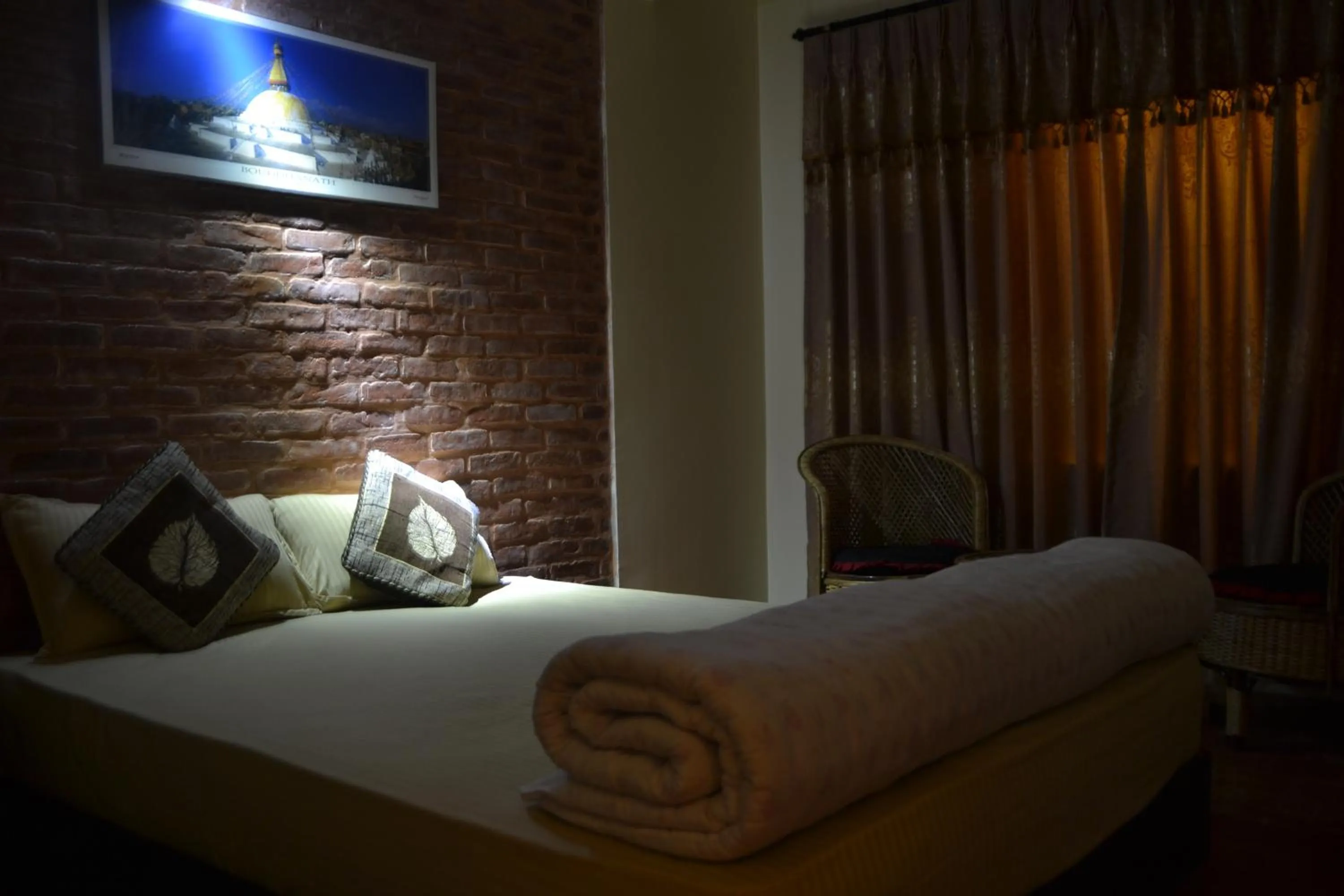 Bed in Pradhan House - Home Stay with Garden