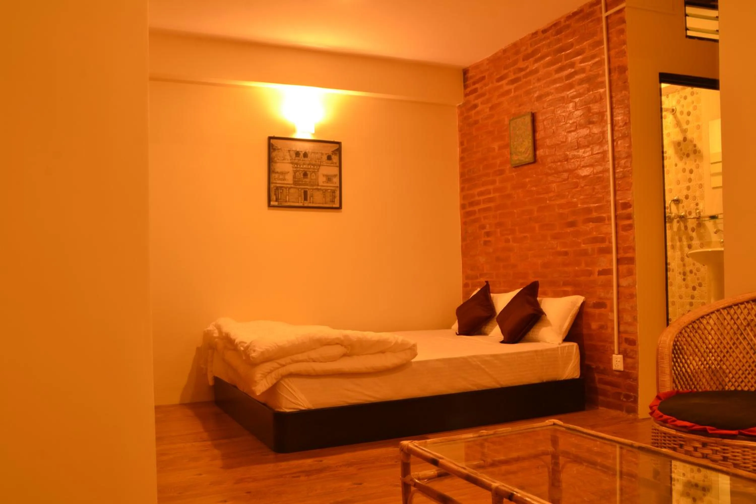 Bed in Pradhan House - Home Stay with Garden