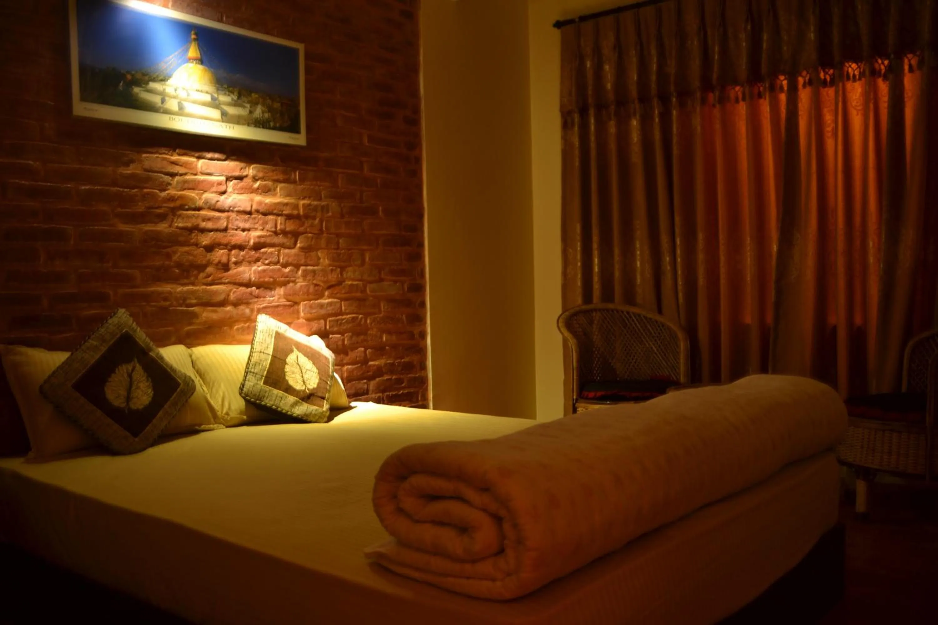 Bed in Pradhan House - Home Stay with Garden