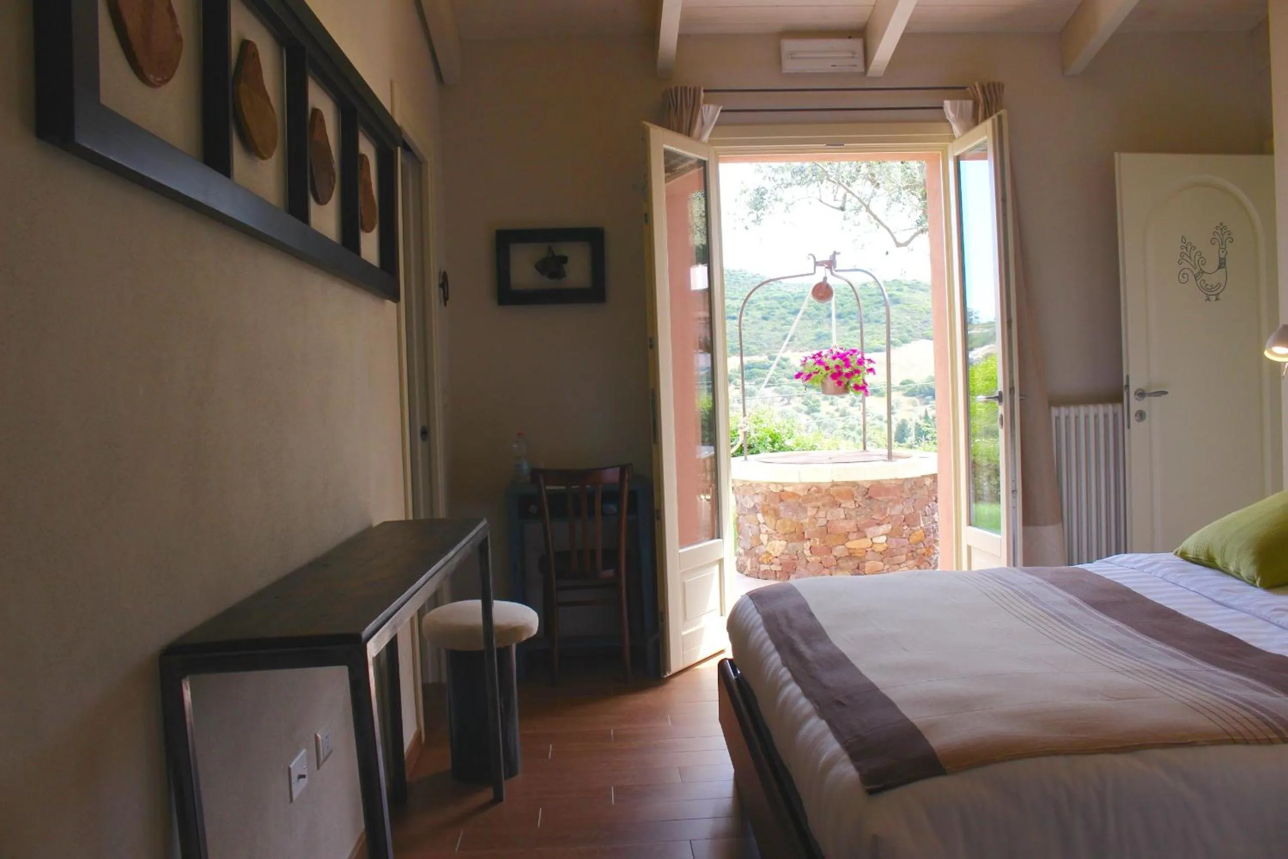 Garden view, Bed in B&B Kapì Country