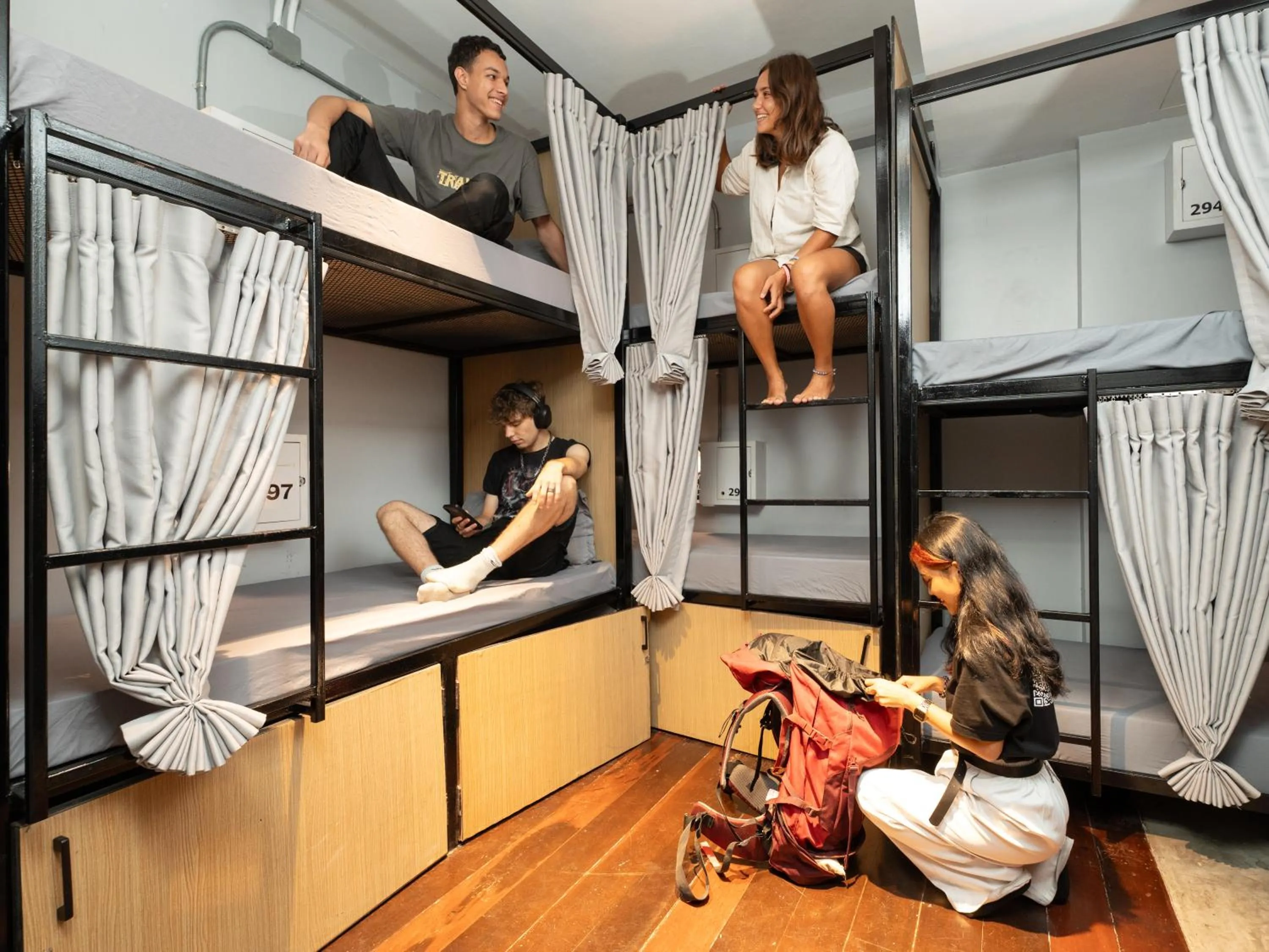People in OH Hostels - Bangkok