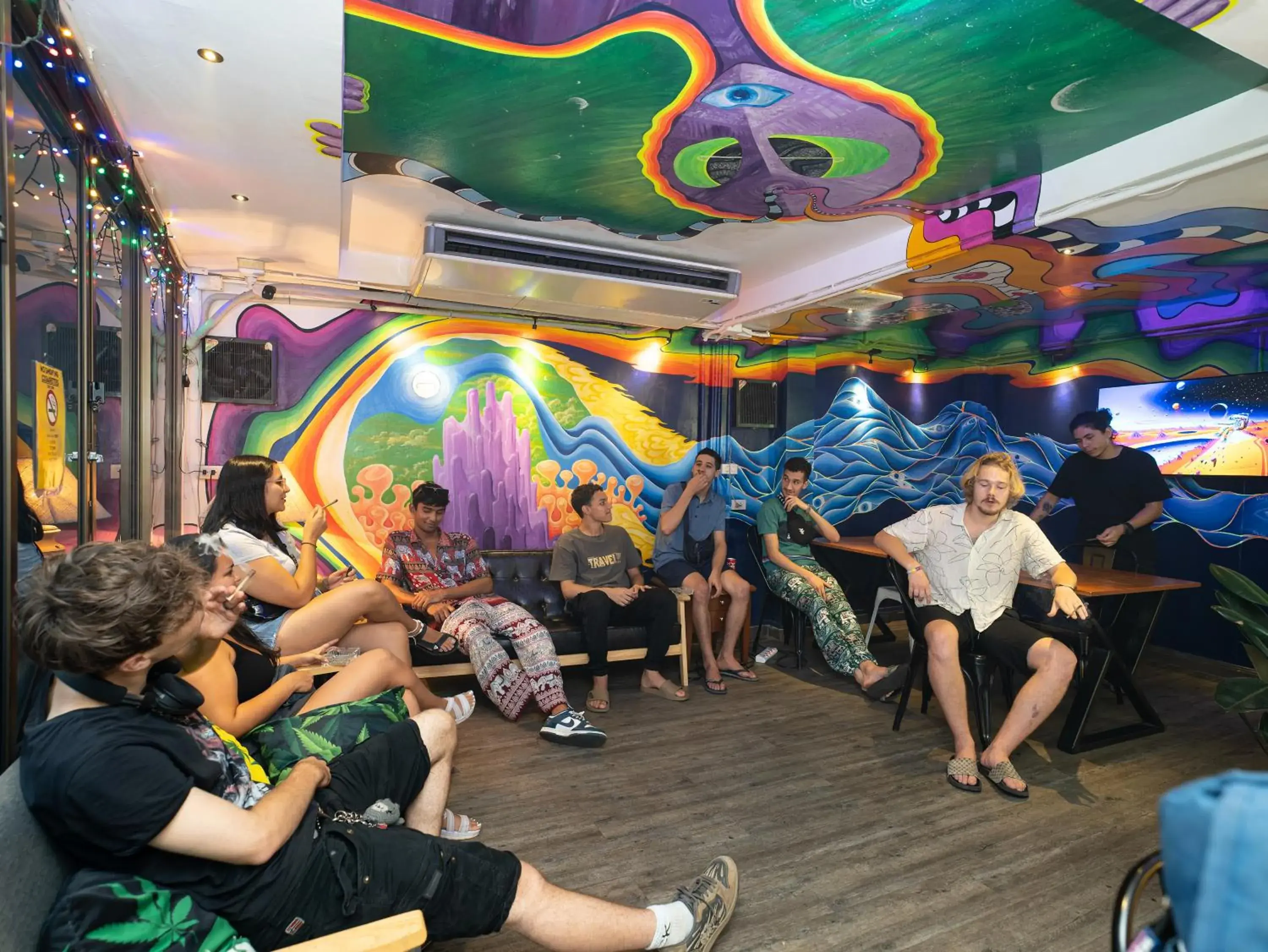 Lobby or reception in OH Hostels - Bangkok Lobby or reception in OH Hostels - Bangkok