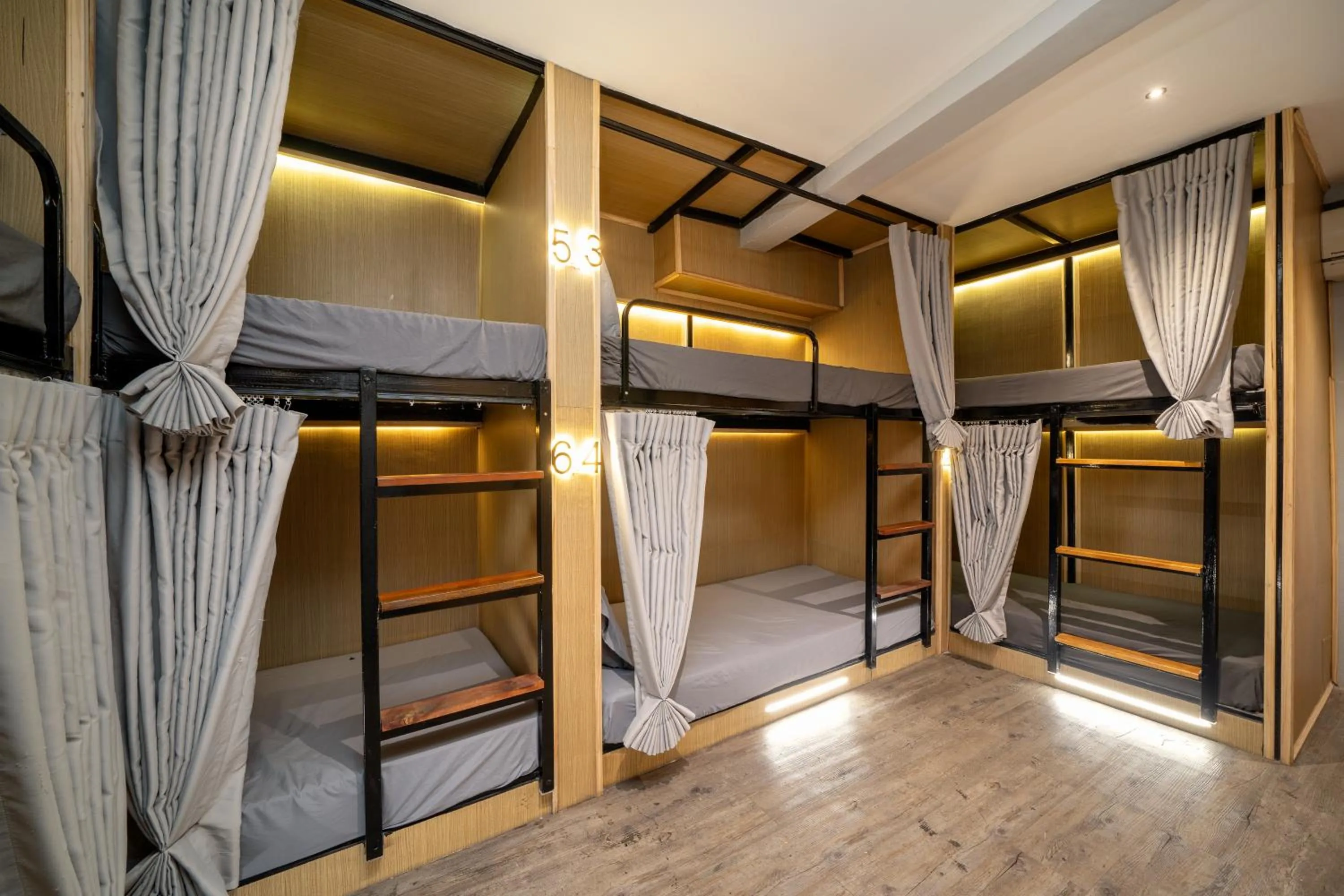 Photo of the whole room, Bed in OH Hostels - Bangkok