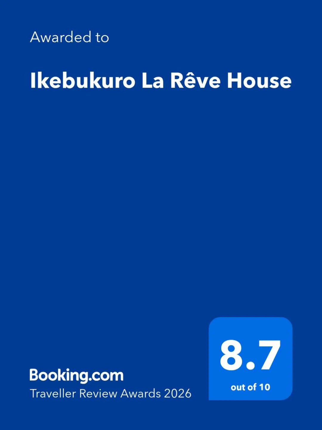 Ikebukuro La Rêve House