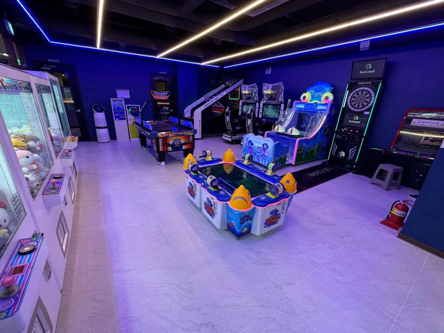 Game Room in New Donghae Tourist Hotel