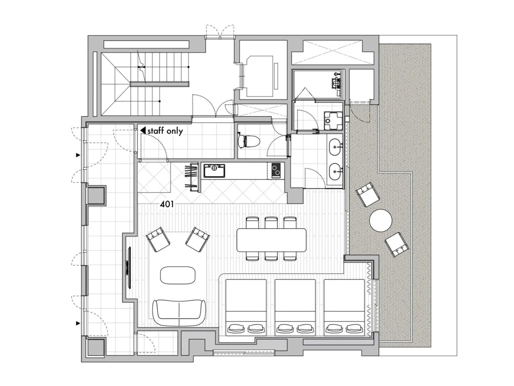 Deluxe Suite in illi Tex Aoyama