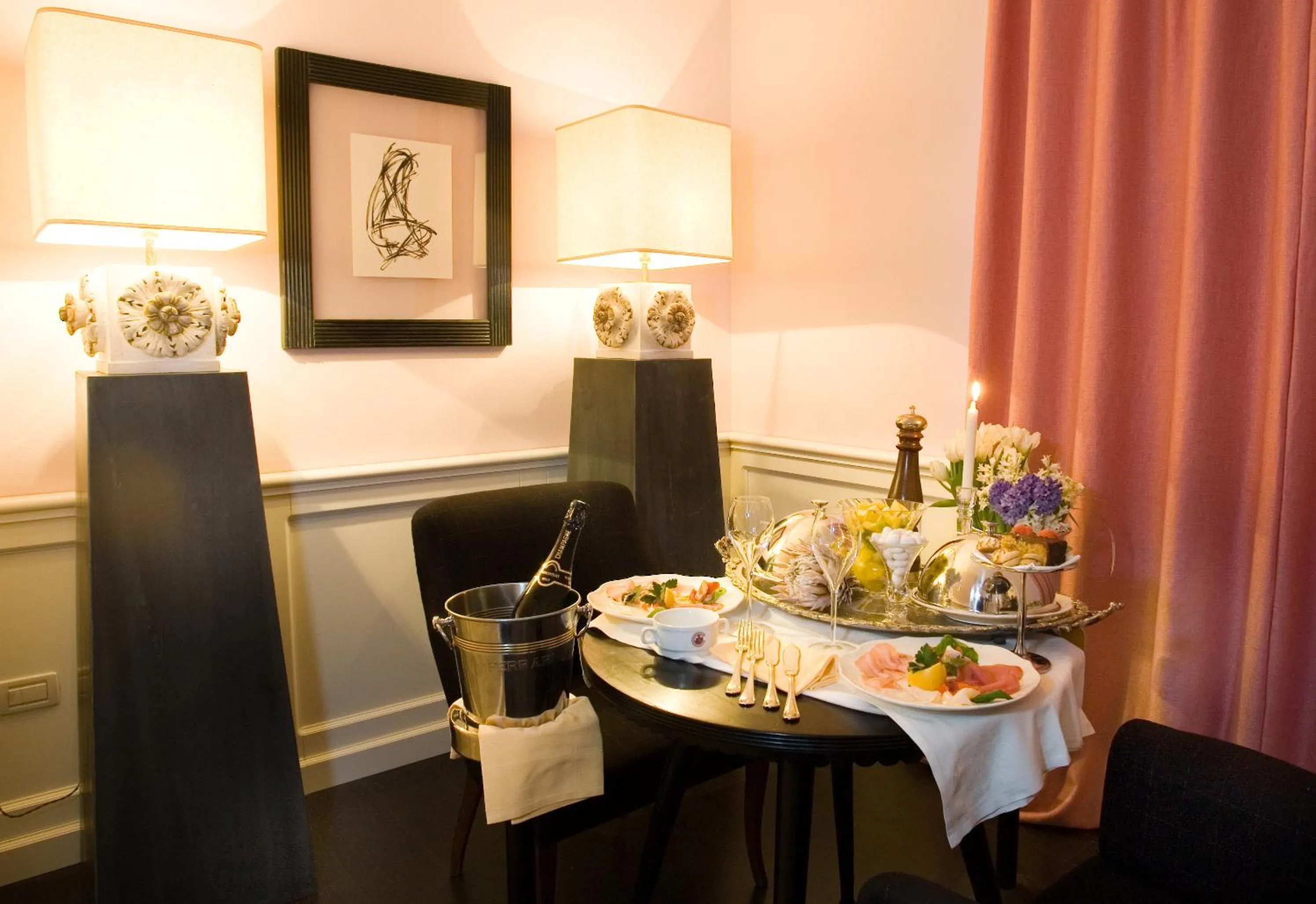 Seating area in Quel Castello di Diegaro