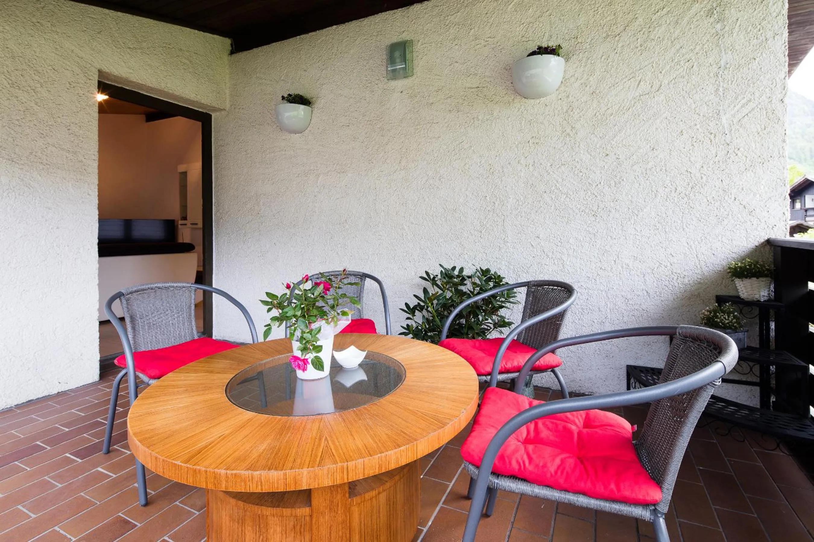 Patio in W & S Executive Apartments - Hallstatt I