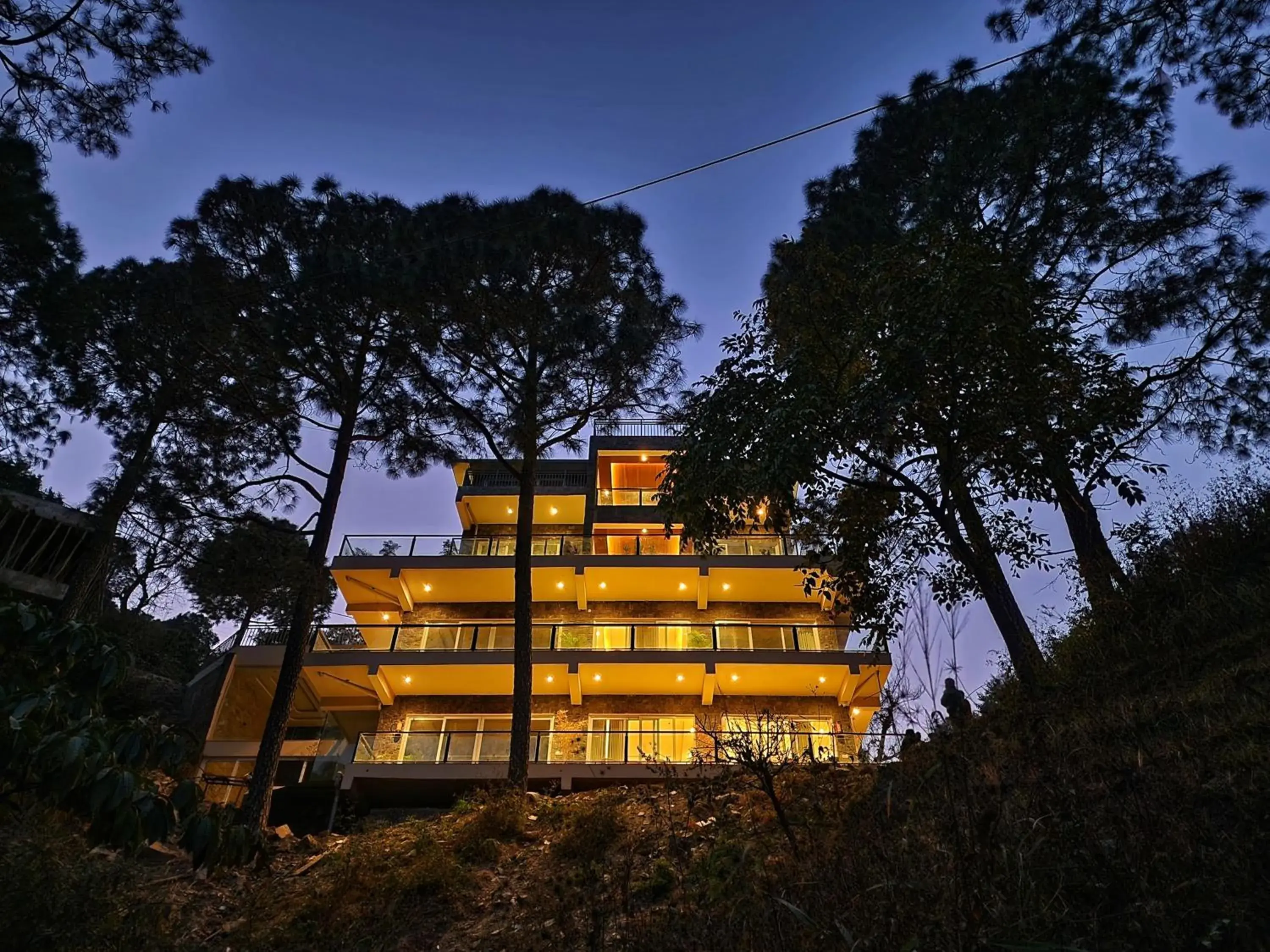Property building in The Hamilton Kasauli Property building in The Hamilton Kasauli