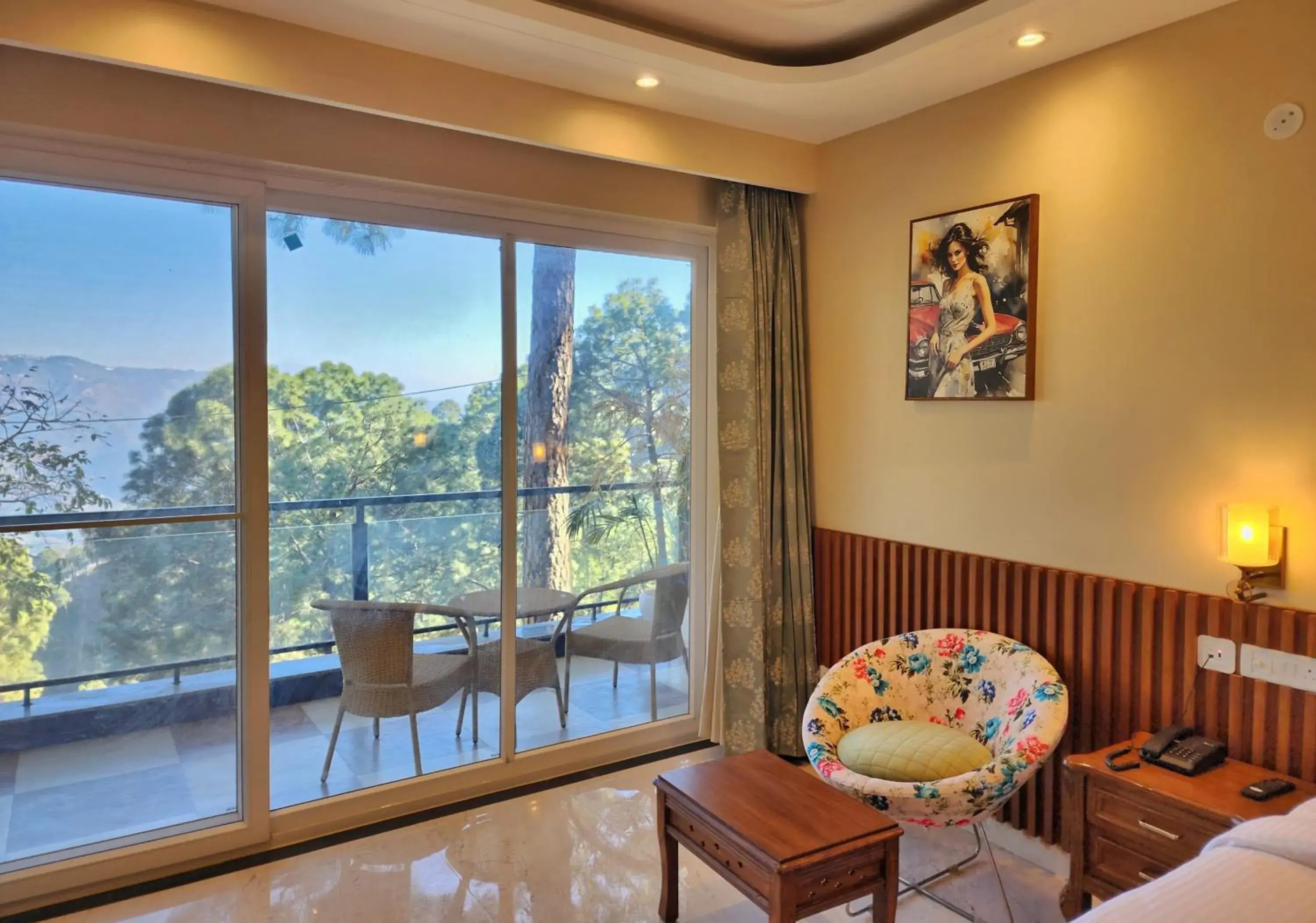 Mountain view in The Hamilton Kasauli Mountain view in The Hamilton Kasauli