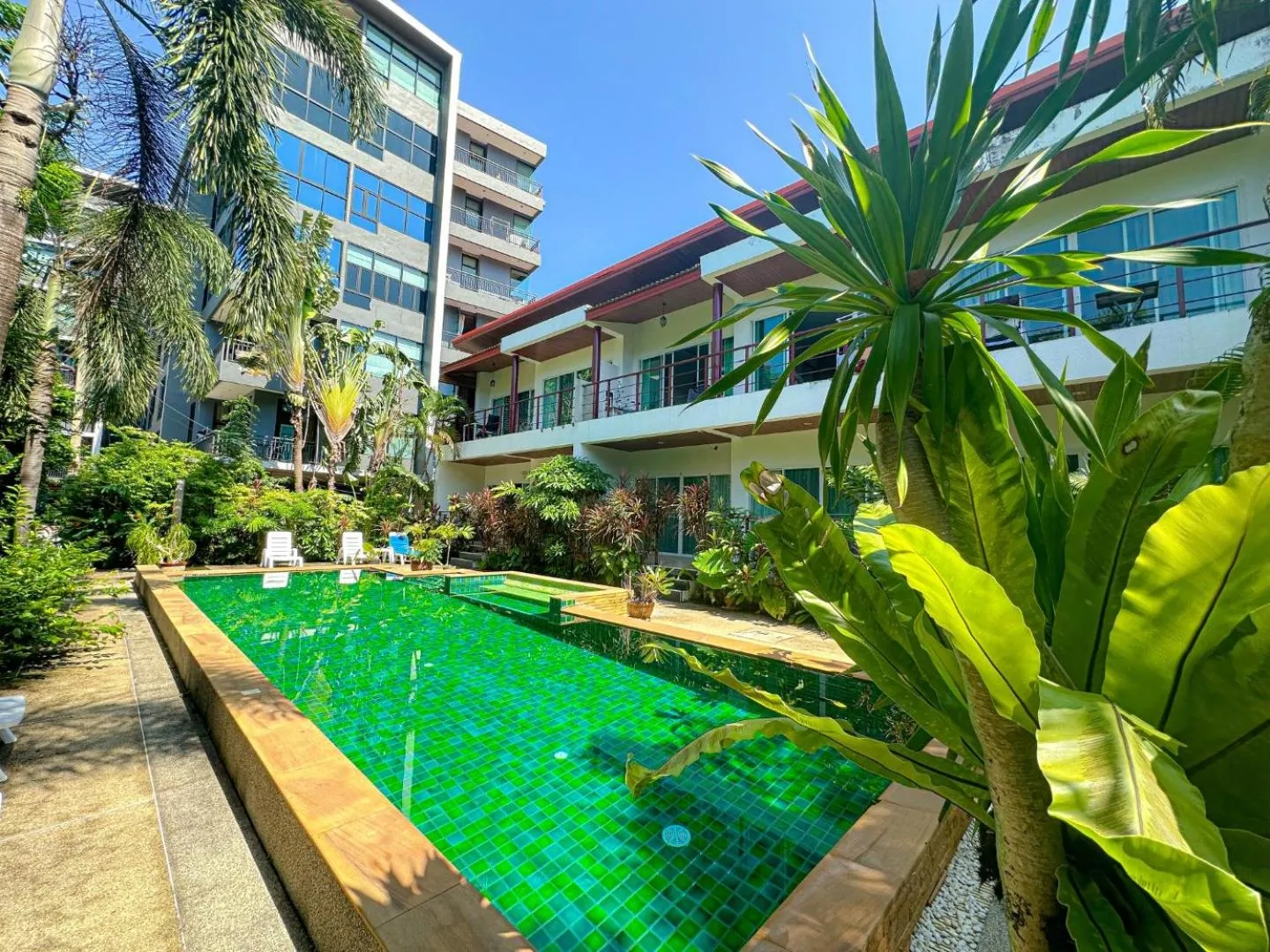 Floor plan in Oasis 1 Bedroom Apartment In Rawai