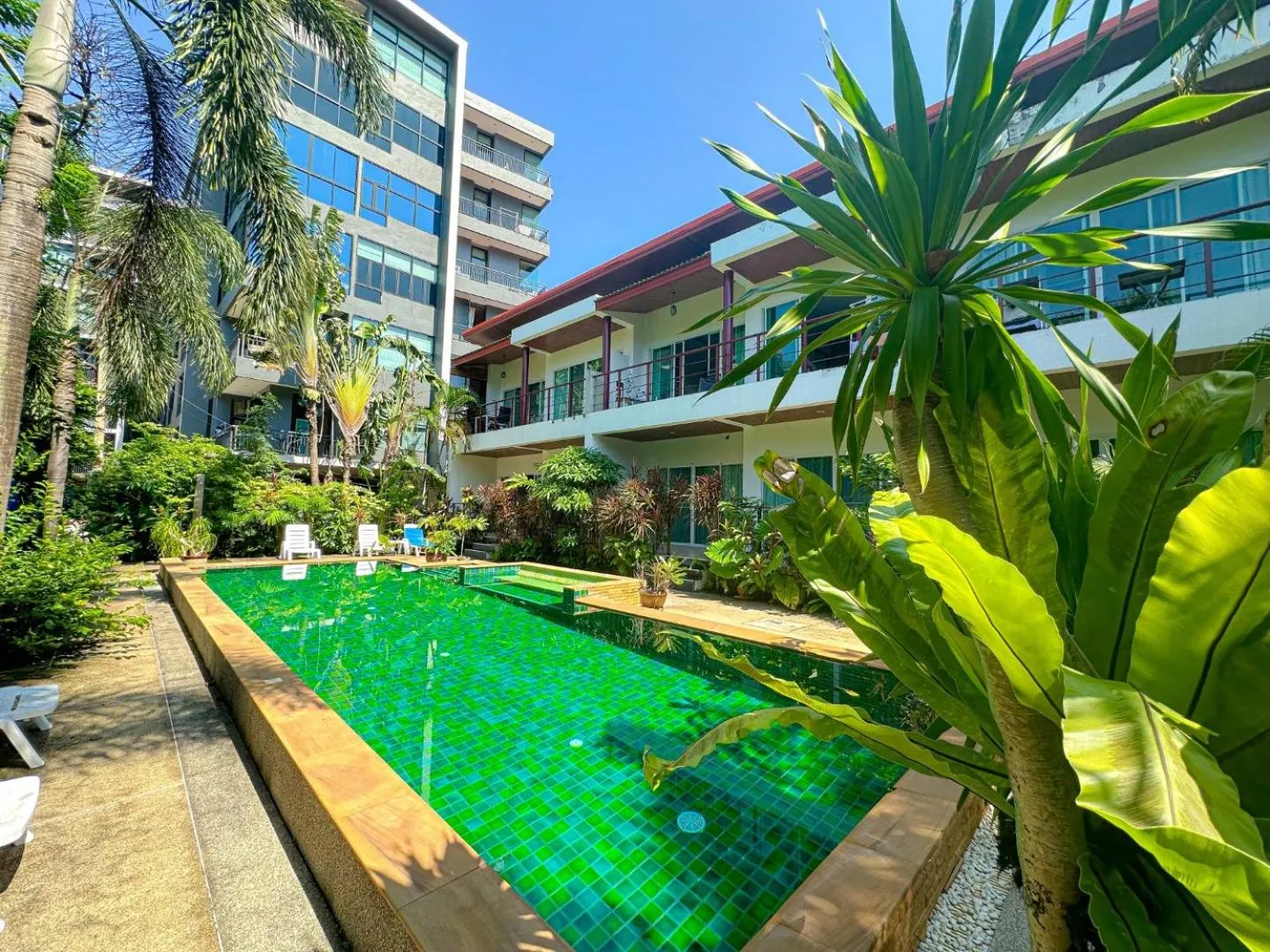 Floor plan in Oasis 1 Bedroom Apartment In Rawai
