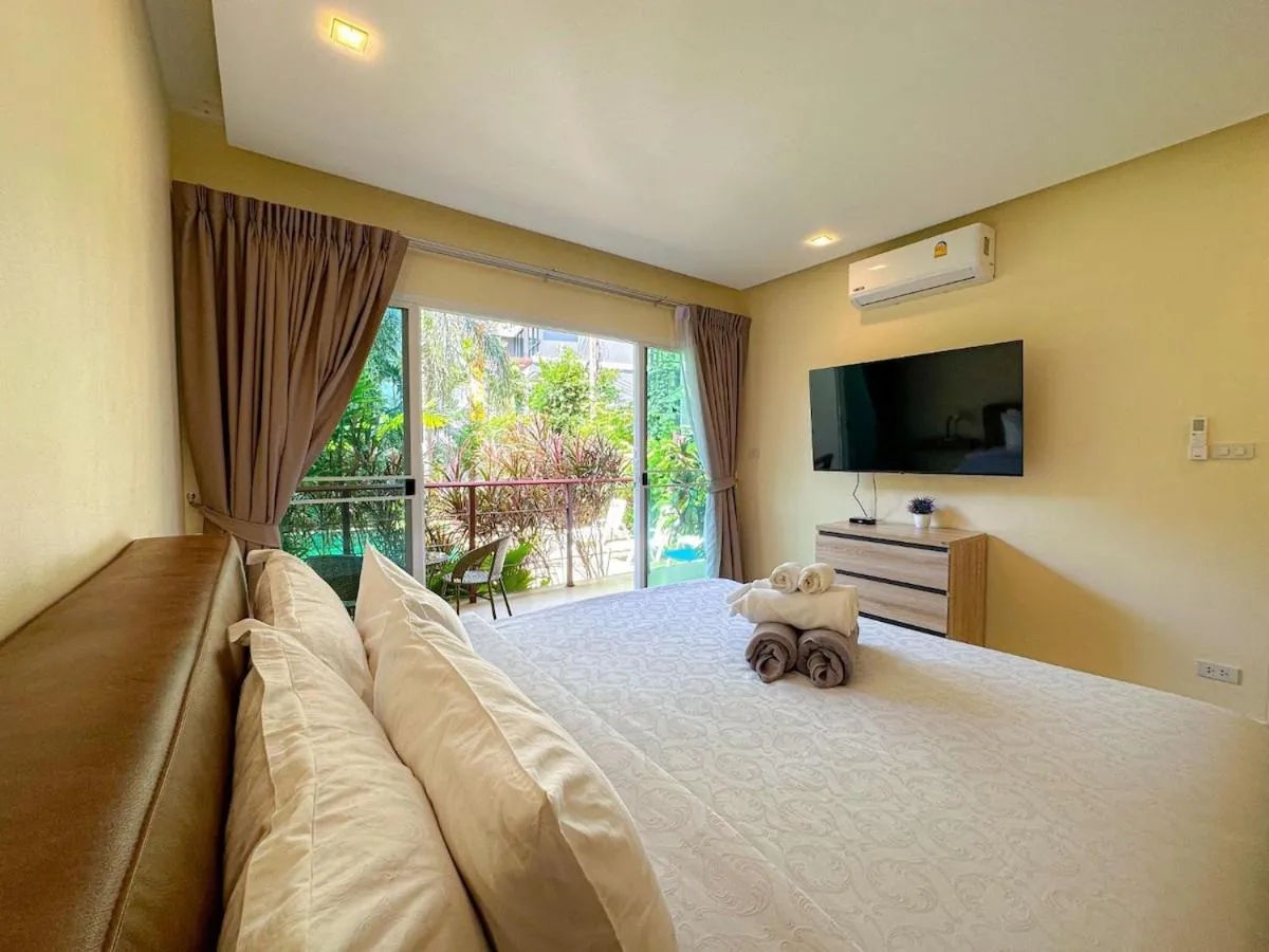 Bed in Oasis 1 Bedroom Apartment In Rawai
