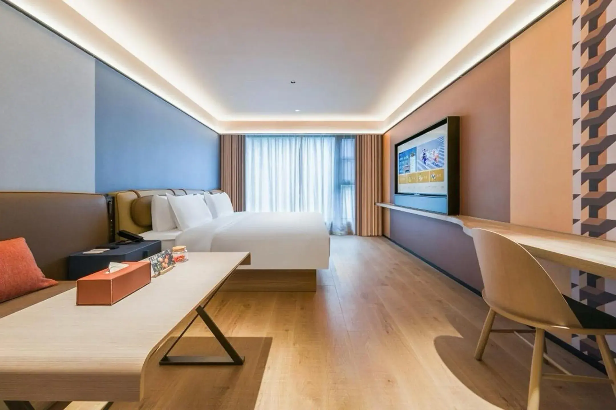 Double Room with Mountain View in Orange Hotel Guilin Yangshuo West Street Branch Double Room with Mountain View in Orange Hotel Guilin Yangshuo West Street Branch