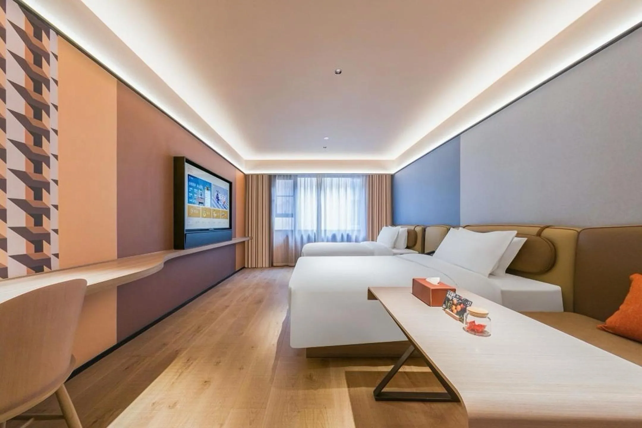 Superior Twin Room in Orange Hotel Guilin Yangshuo West Street Branch