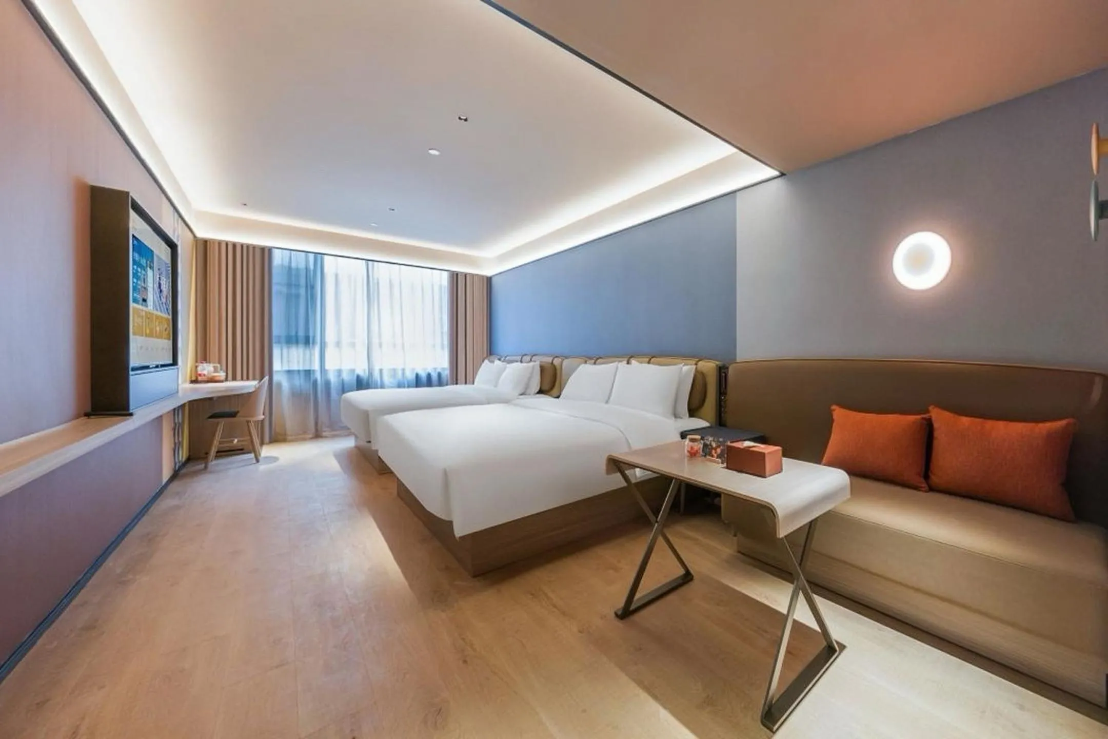 Deluxe Family Room in Orange Hotel Guilin Yangshuo West Street Branch