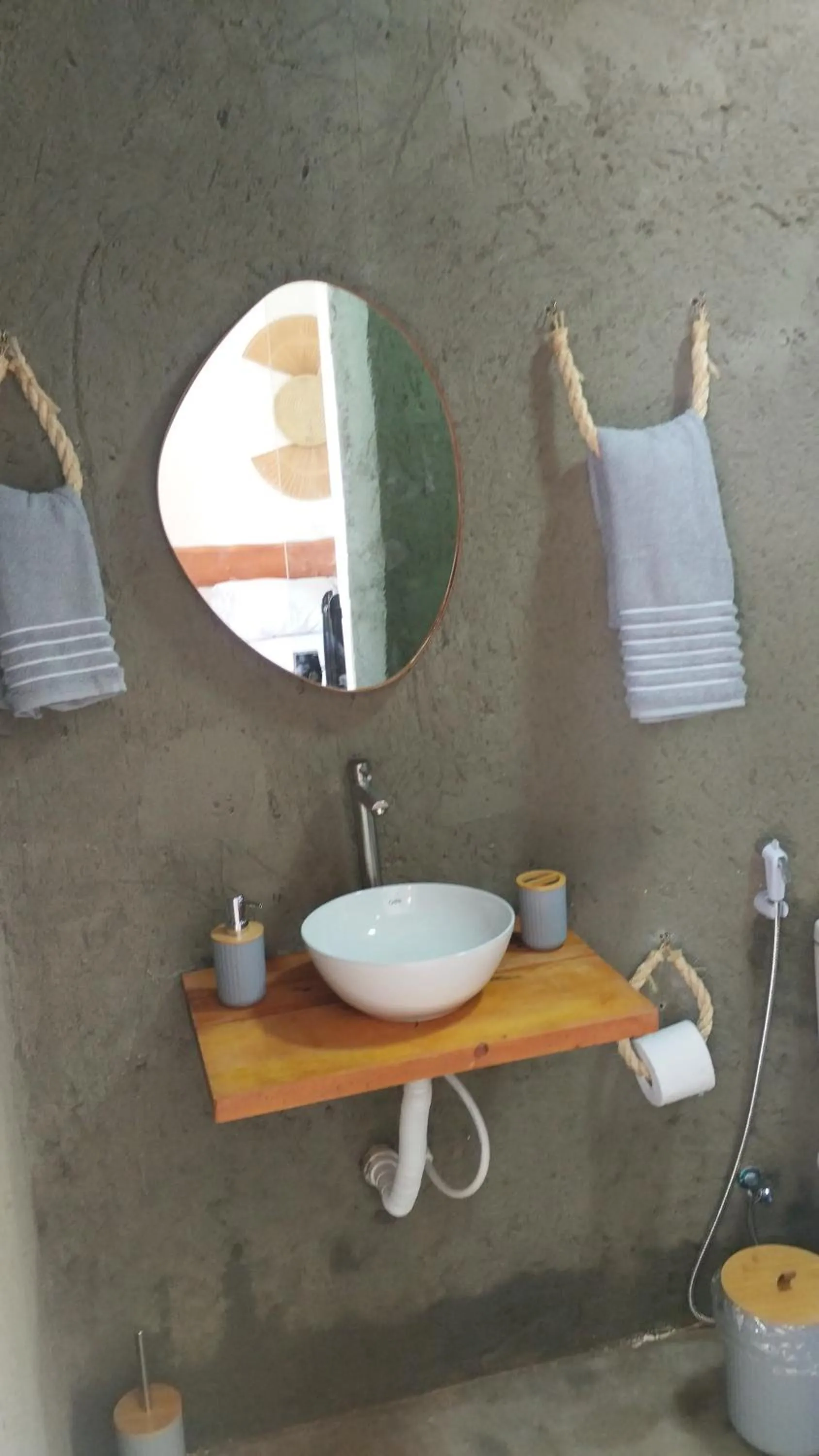 Bathroom in Vila Malie milagres