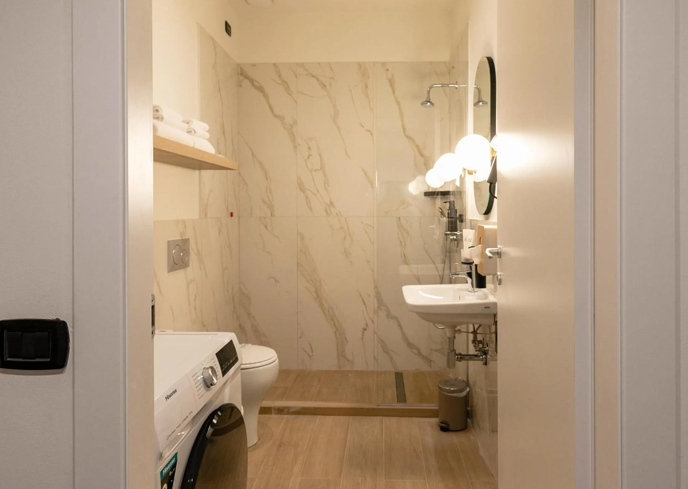 Bathroom in Aiello Hotels - CityLife Apartments