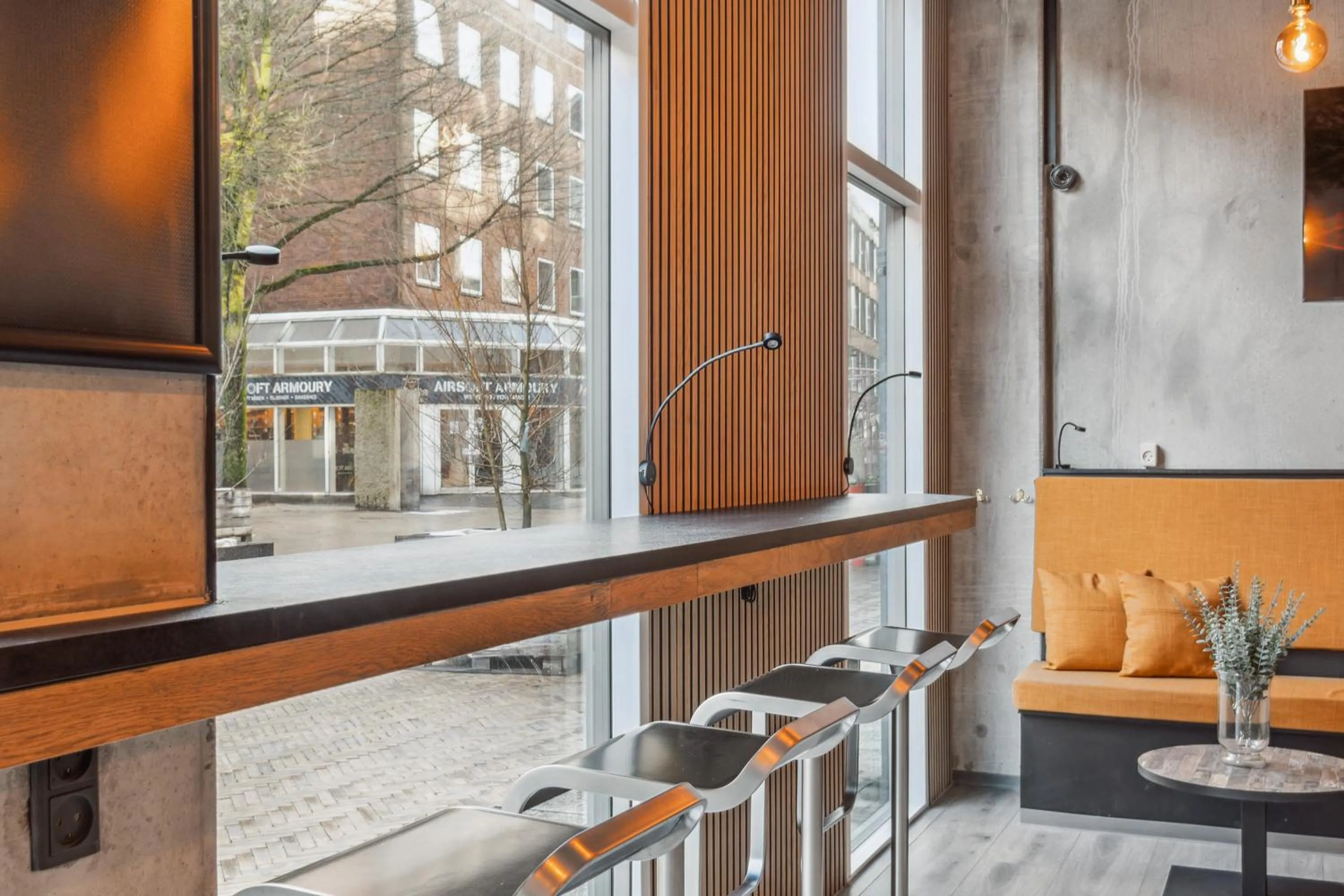 Seating area in Hotel Fyrtøjet - We give less You save more