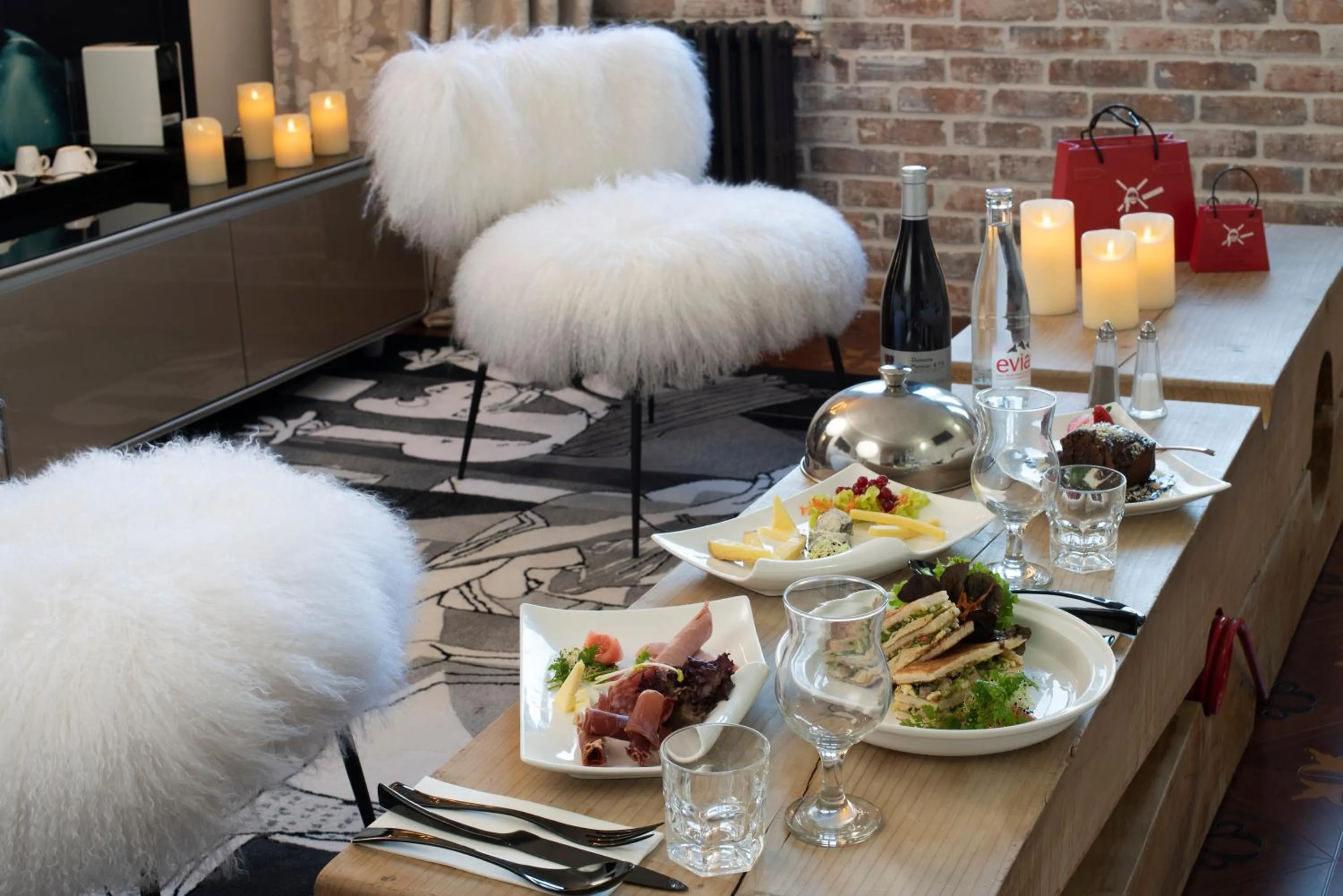 Food close-up in Snow Lodge Hotel Courchevel 1850