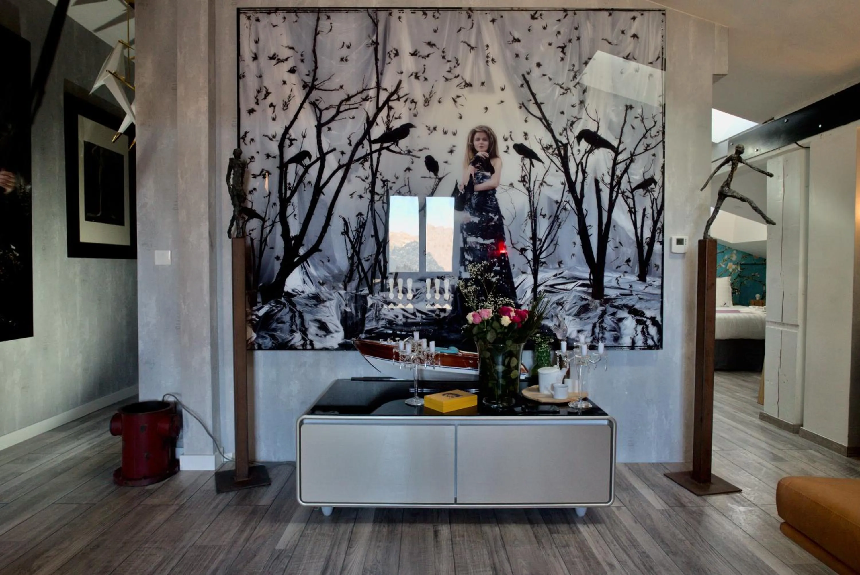 Decorative detail in Snow Lodge Hotel Courchevel 1850