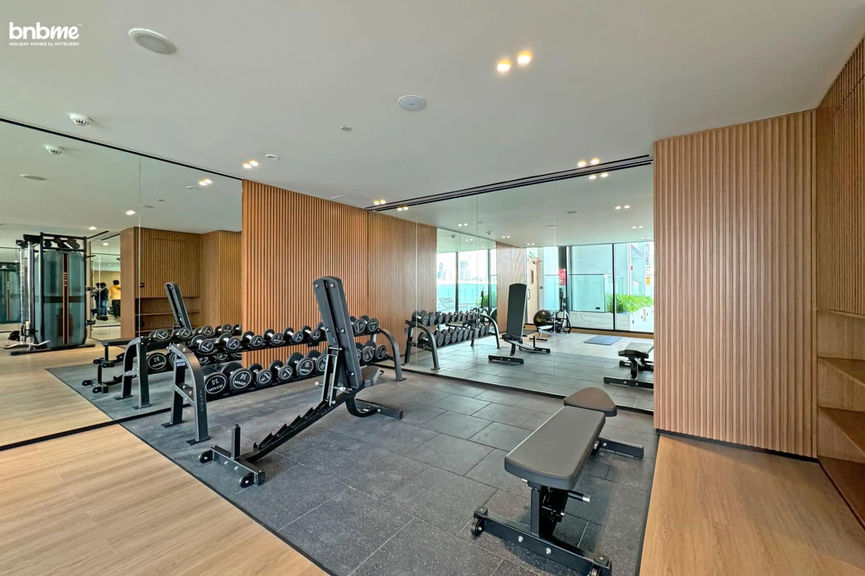 Fitness centre/facilities in bnbmehomes - Binghatti Lavender